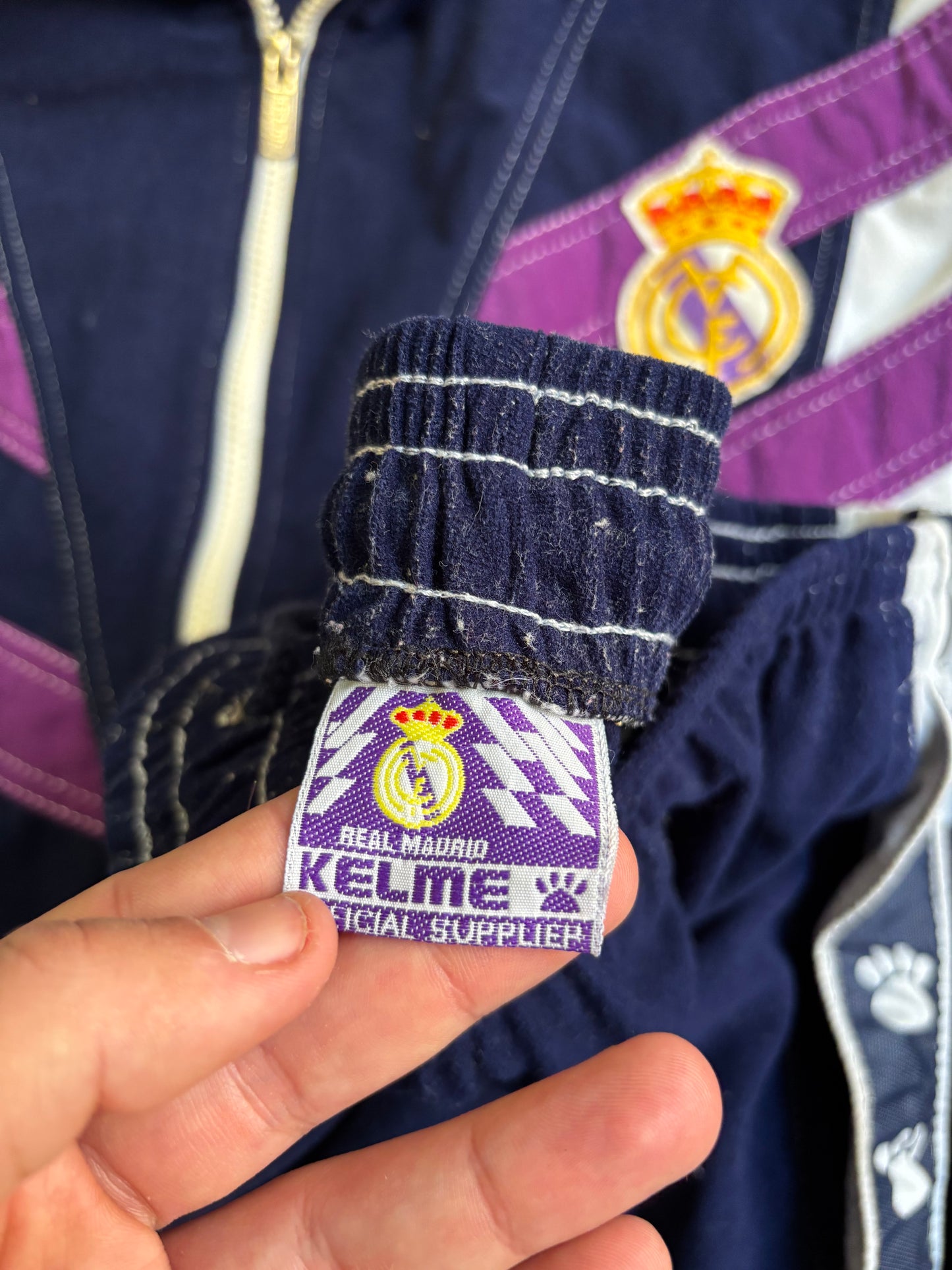 Chandal Completo Kelme Real Madrid 1996/1997 Vintage - L