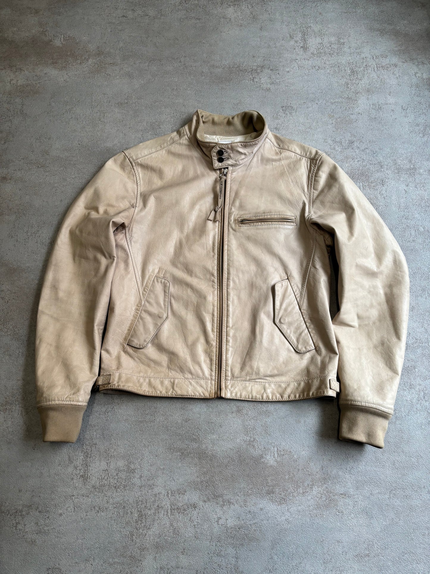 Chaqueta Cuero Bomber C.P Company 2008 - S