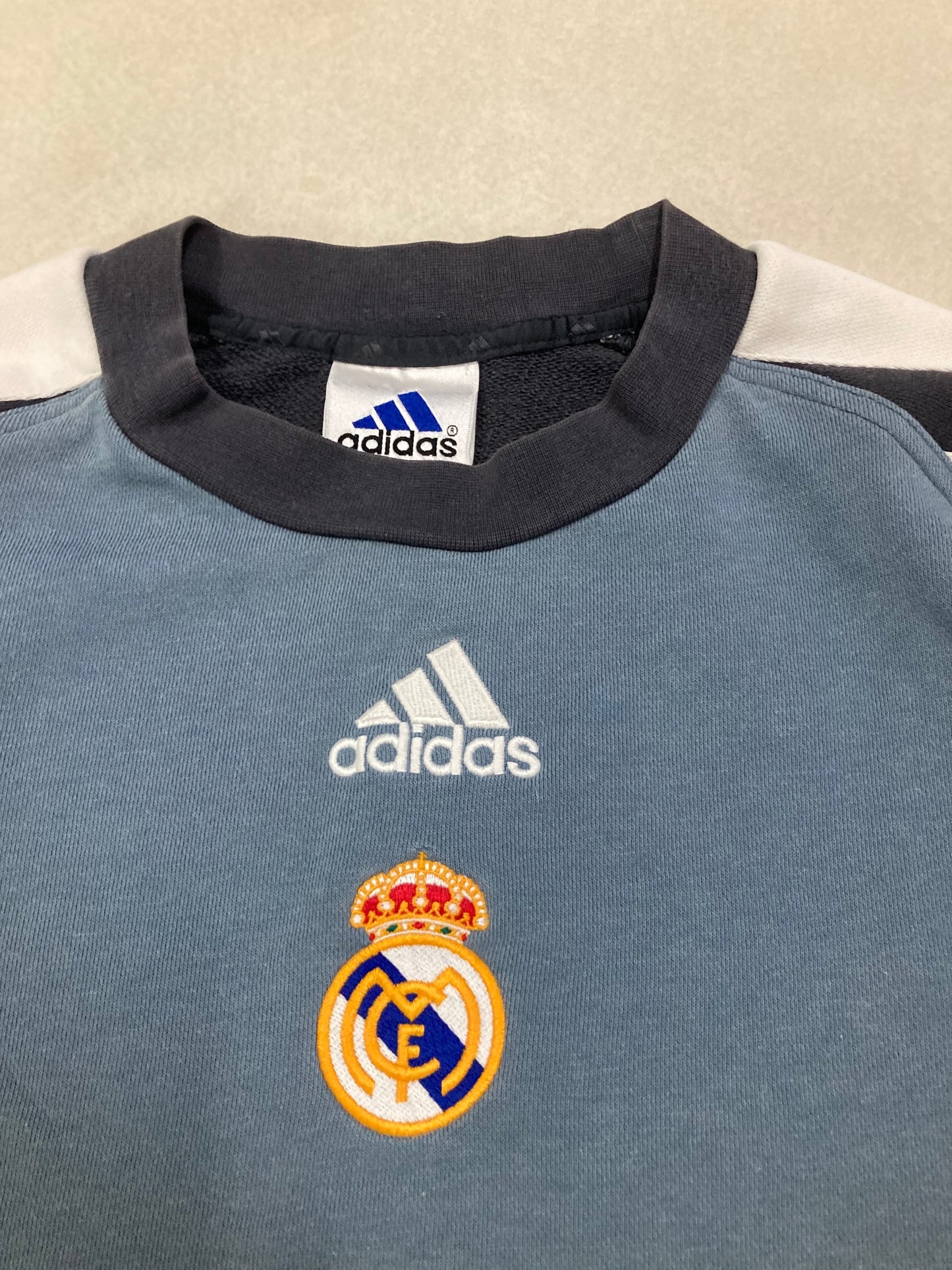 Sudadera Adidas Real Madrid 2001 Vintage - L