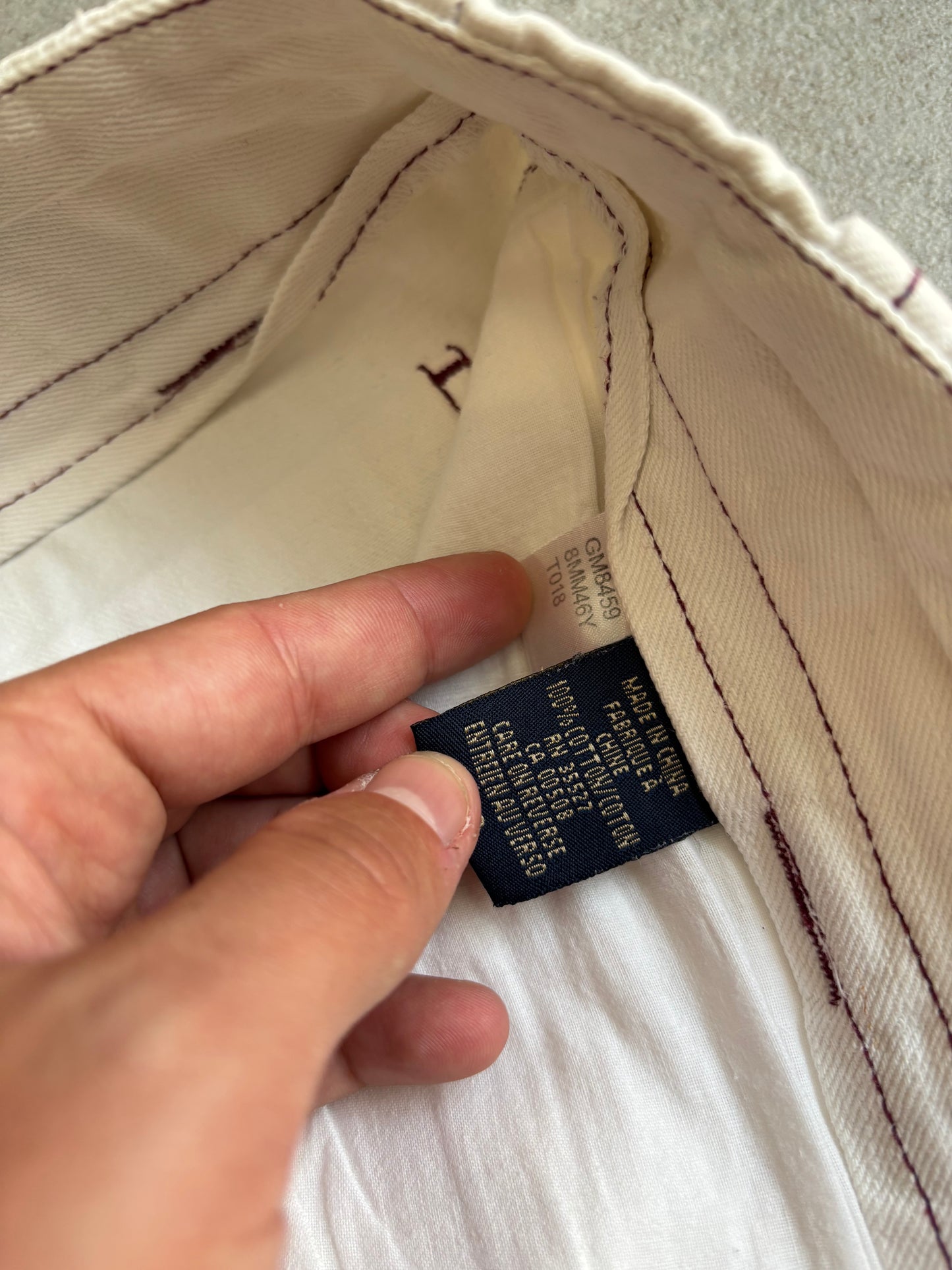 Pantalones Baggy Stripes Marithé François + Girbaud 00s Vintage - XL