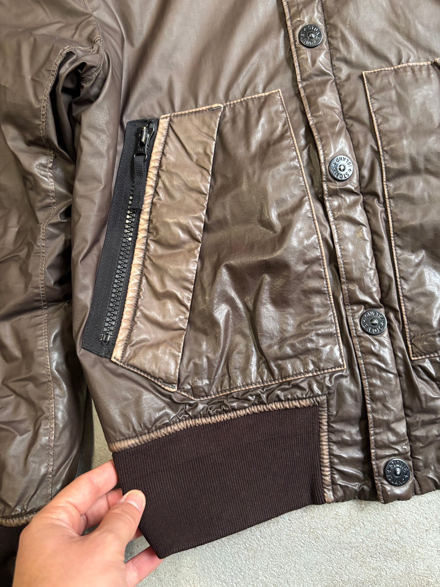 Chaqueta Bomber Stone Island ‘Mussola Gommata’ 2014 - S