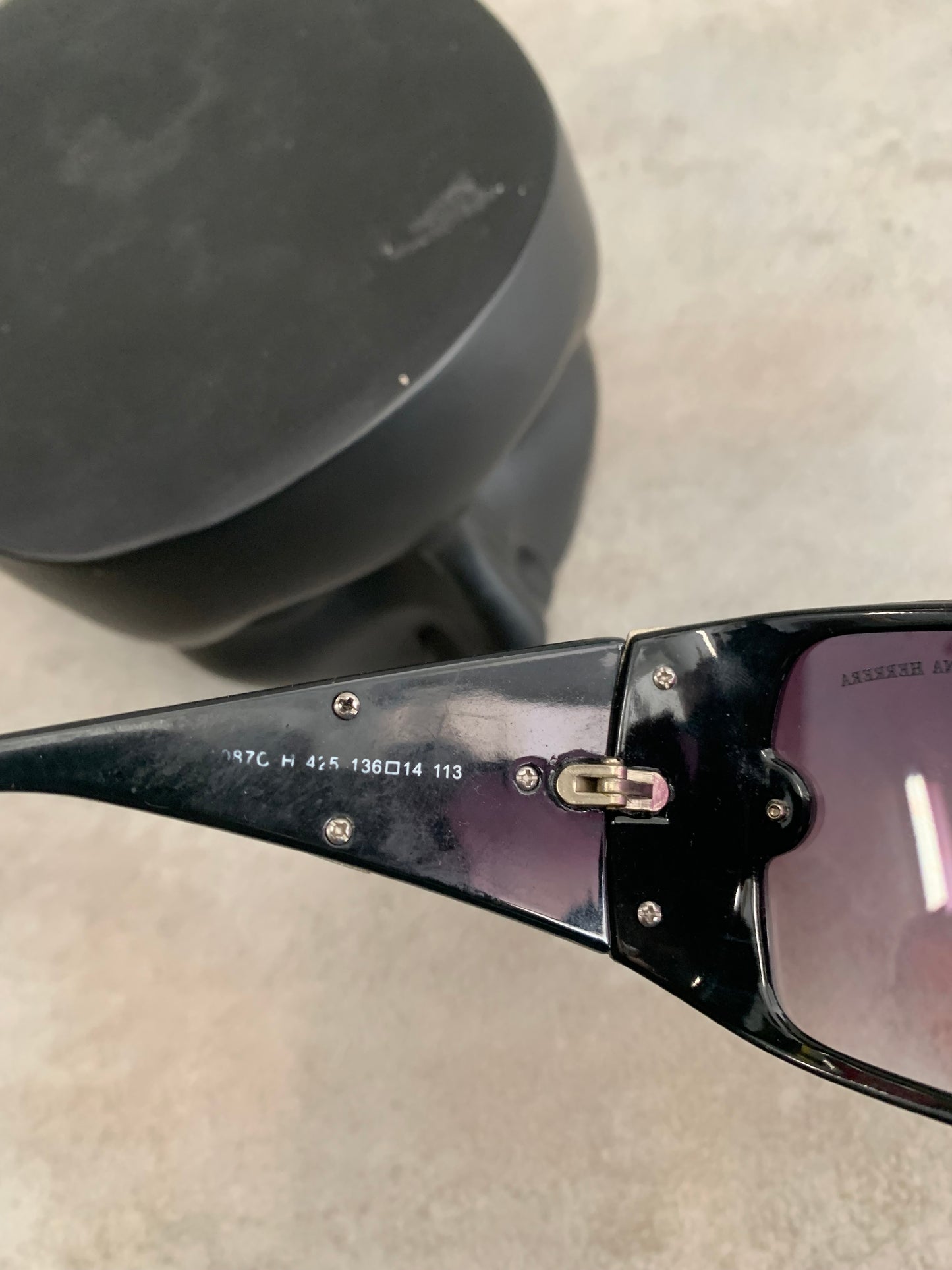 Gafas Sol Full Mask Vintage Carolina Herrera 00’s