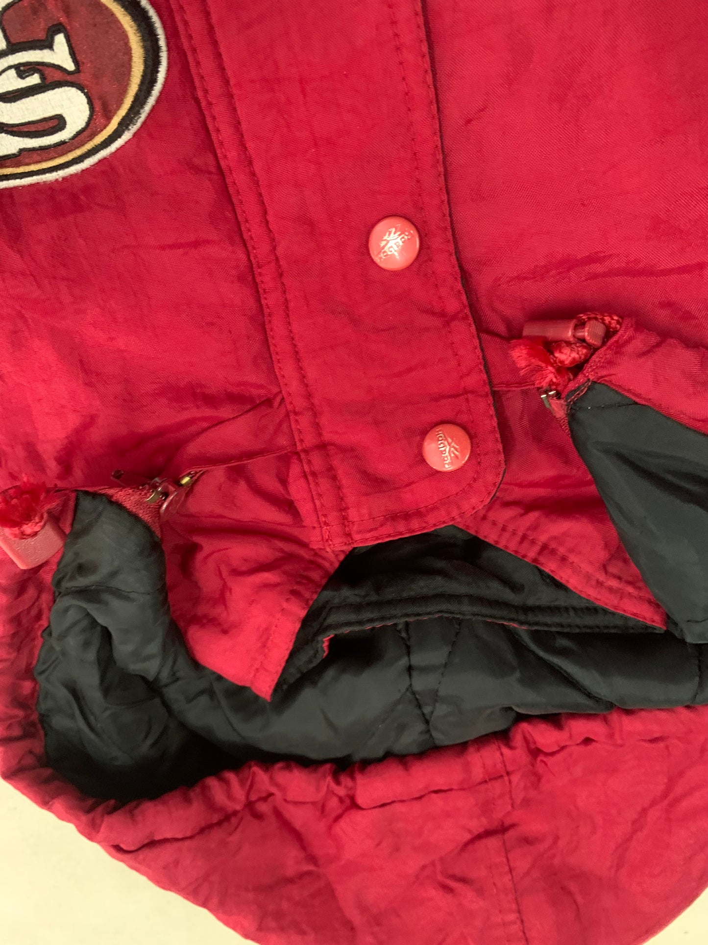 Chaqueta Acolchada Vintage Reebok NFL 49ers 1996 Anniversary Edition - S