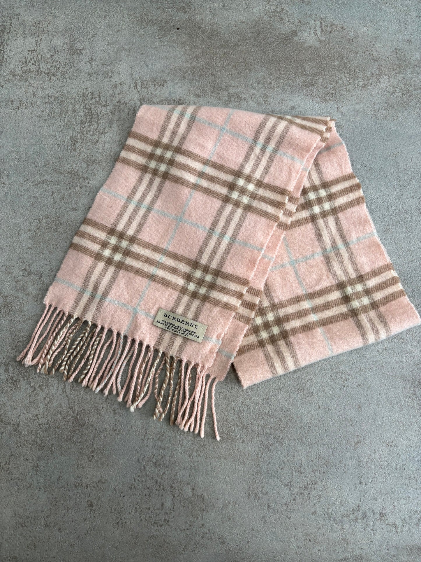 Bufanda Burberry 00s Vintage