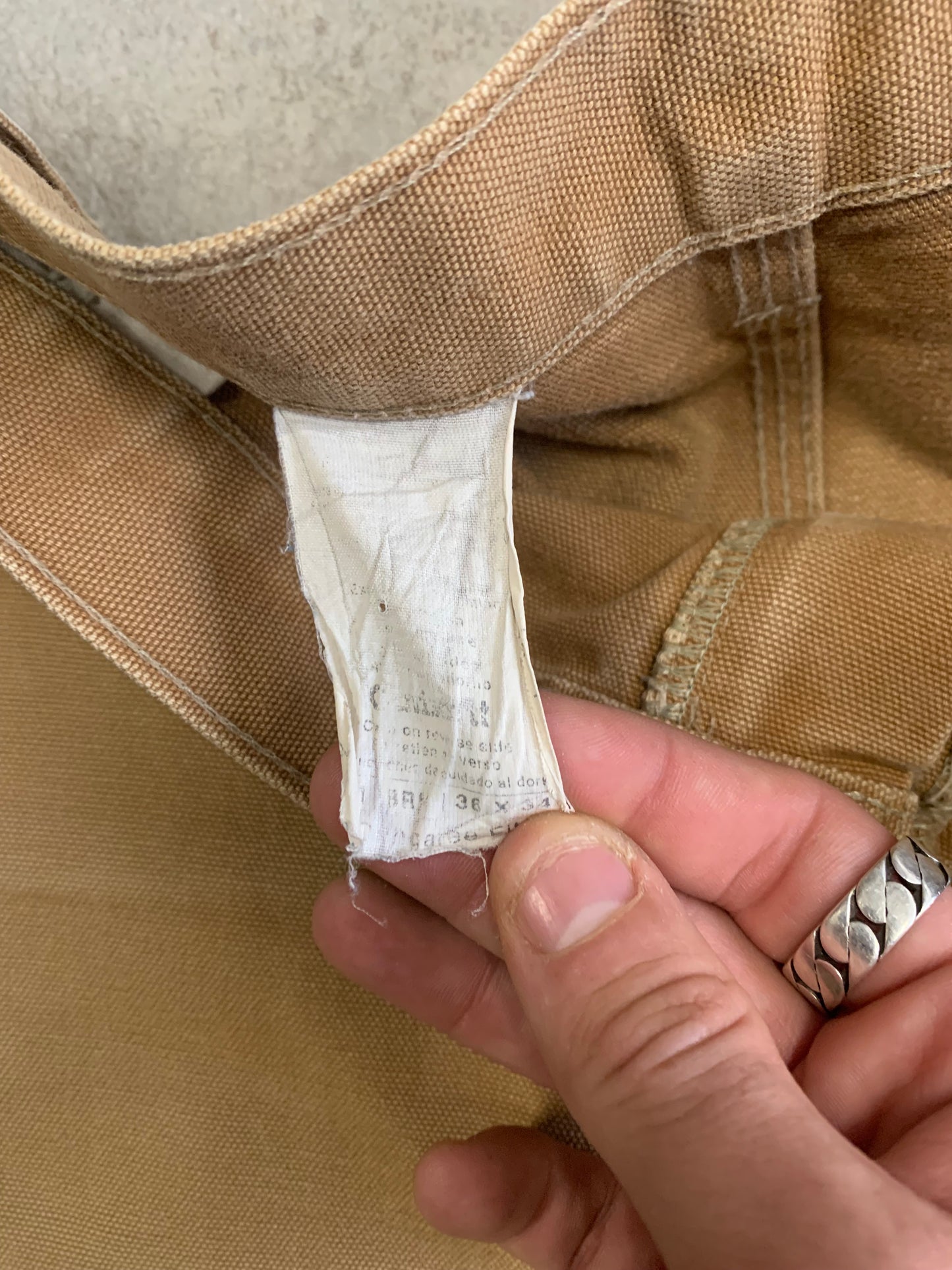 Pantalones Worker Vintage Carhartt Double Knee 90’s - L