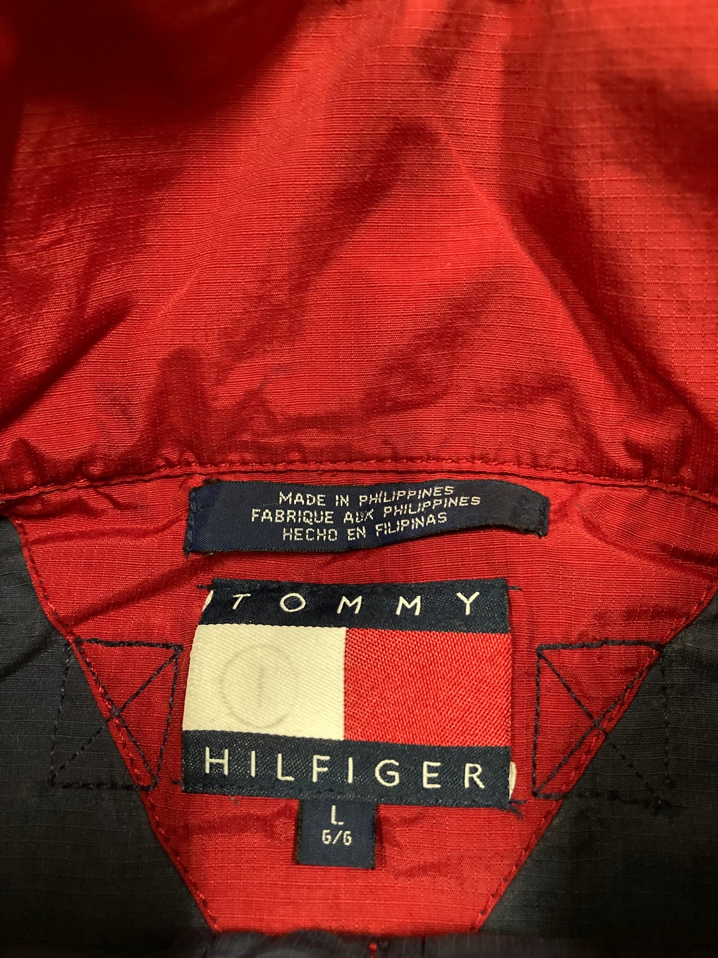Chaqueta Packable Tommy Hilfiger 90s Hip Hop Style - L