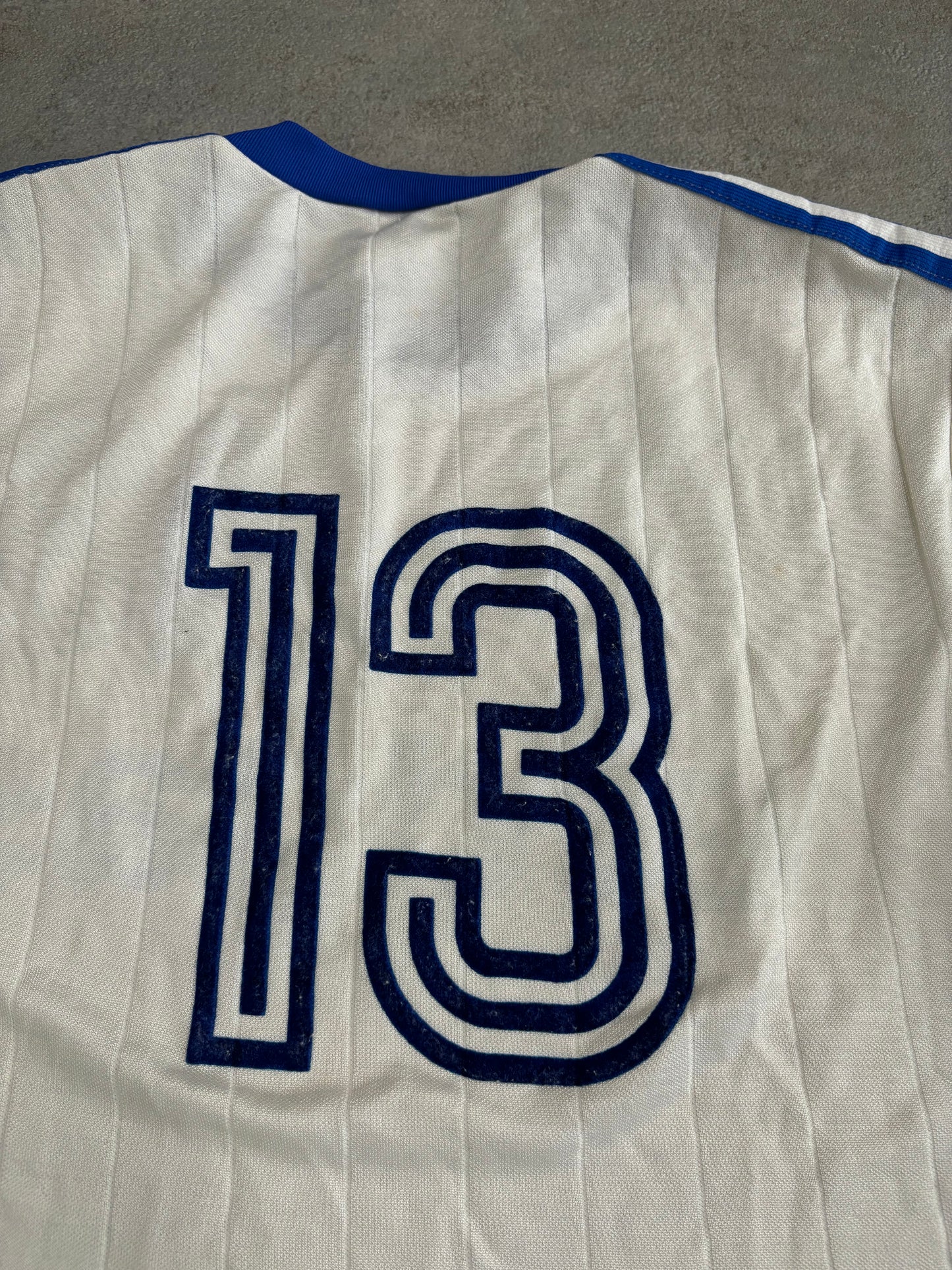 Camiseta Adidas Futbol Alemán Match Worn 13 80s Vintage - M