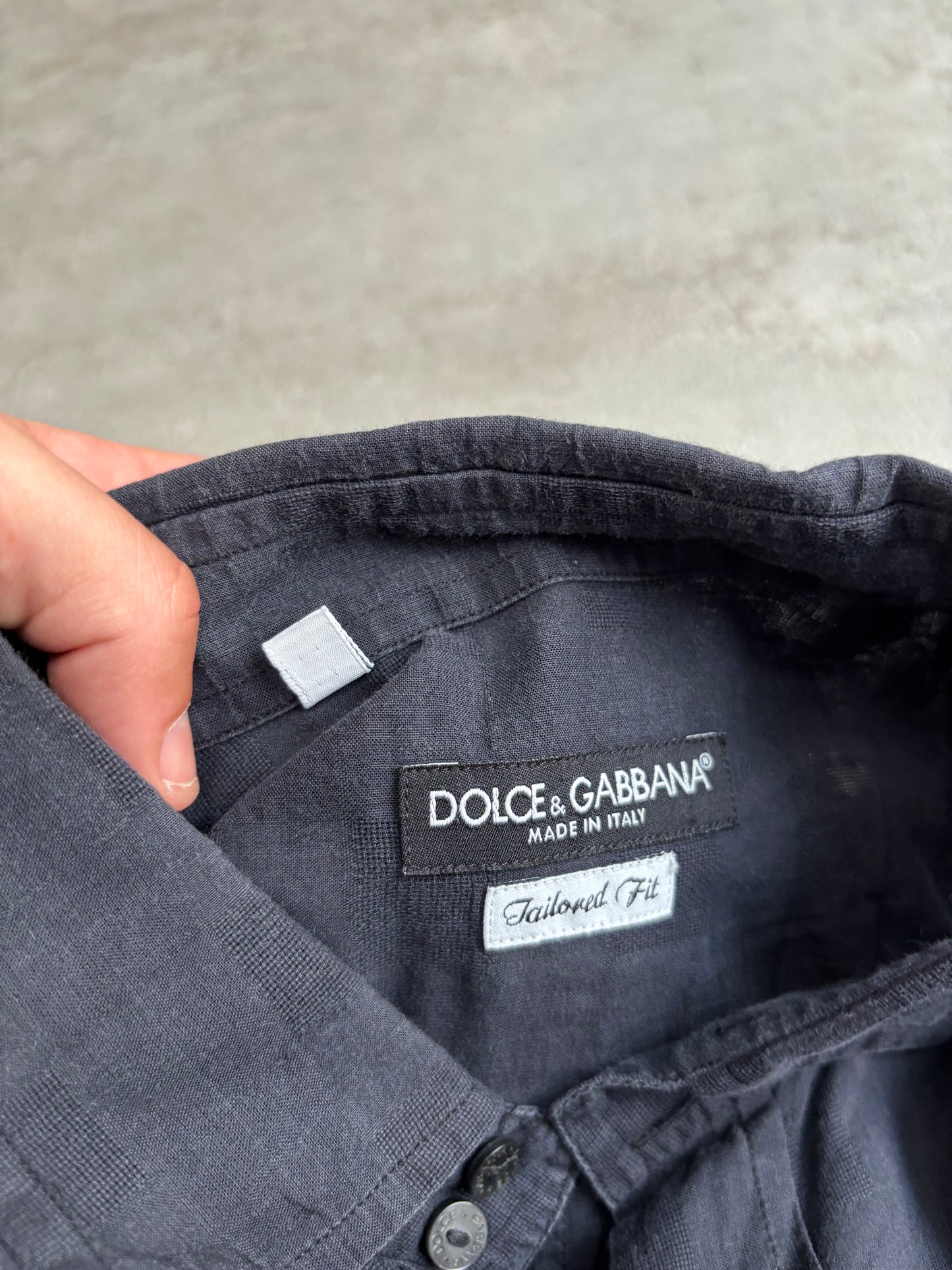 Camisa Mesh Dolce & Gabbana 00s Vintage - L