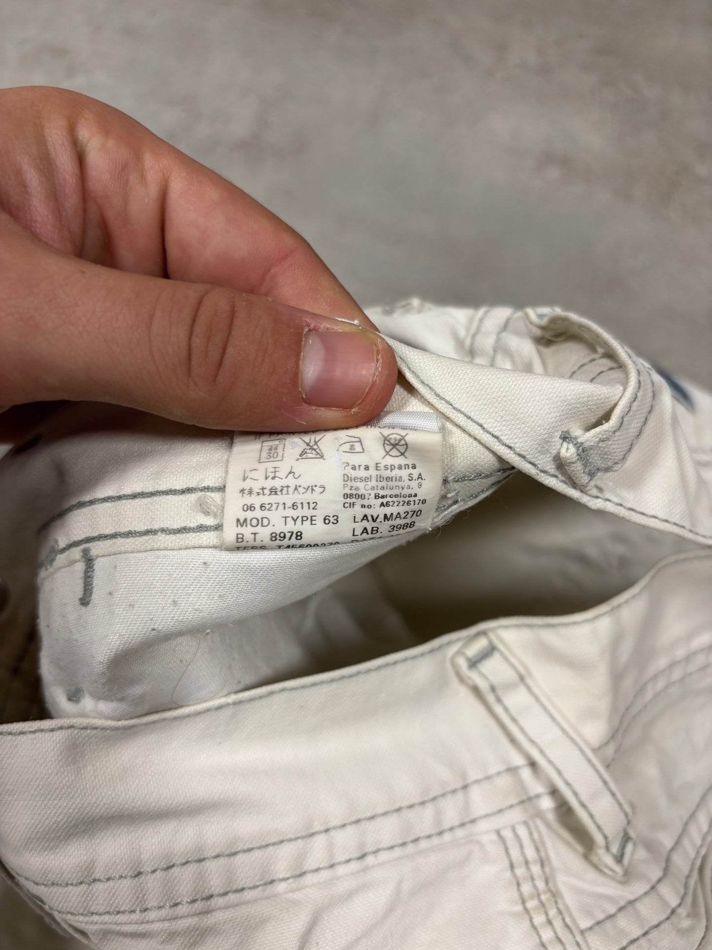 Pantalones Cargo Diesel 00s Vintage - M