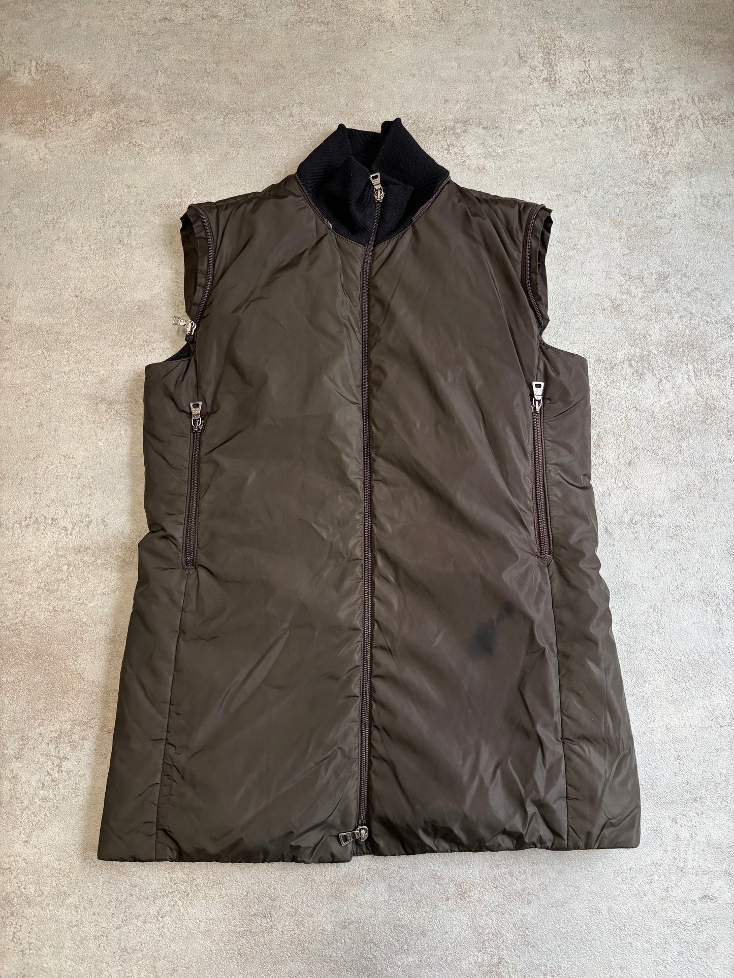 Chaqueta Packable 2/1 Prada 00s Vintage - M