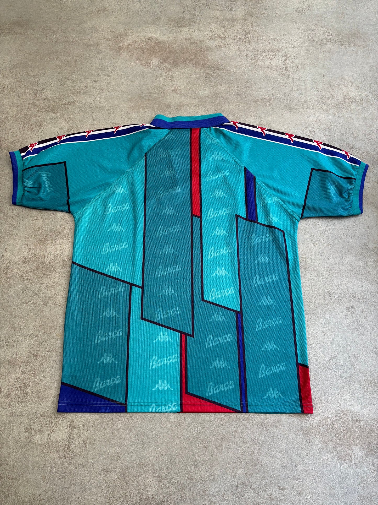 Camiseta Visitante Kappa F.C Barcelona 1995/96 Vintage - M