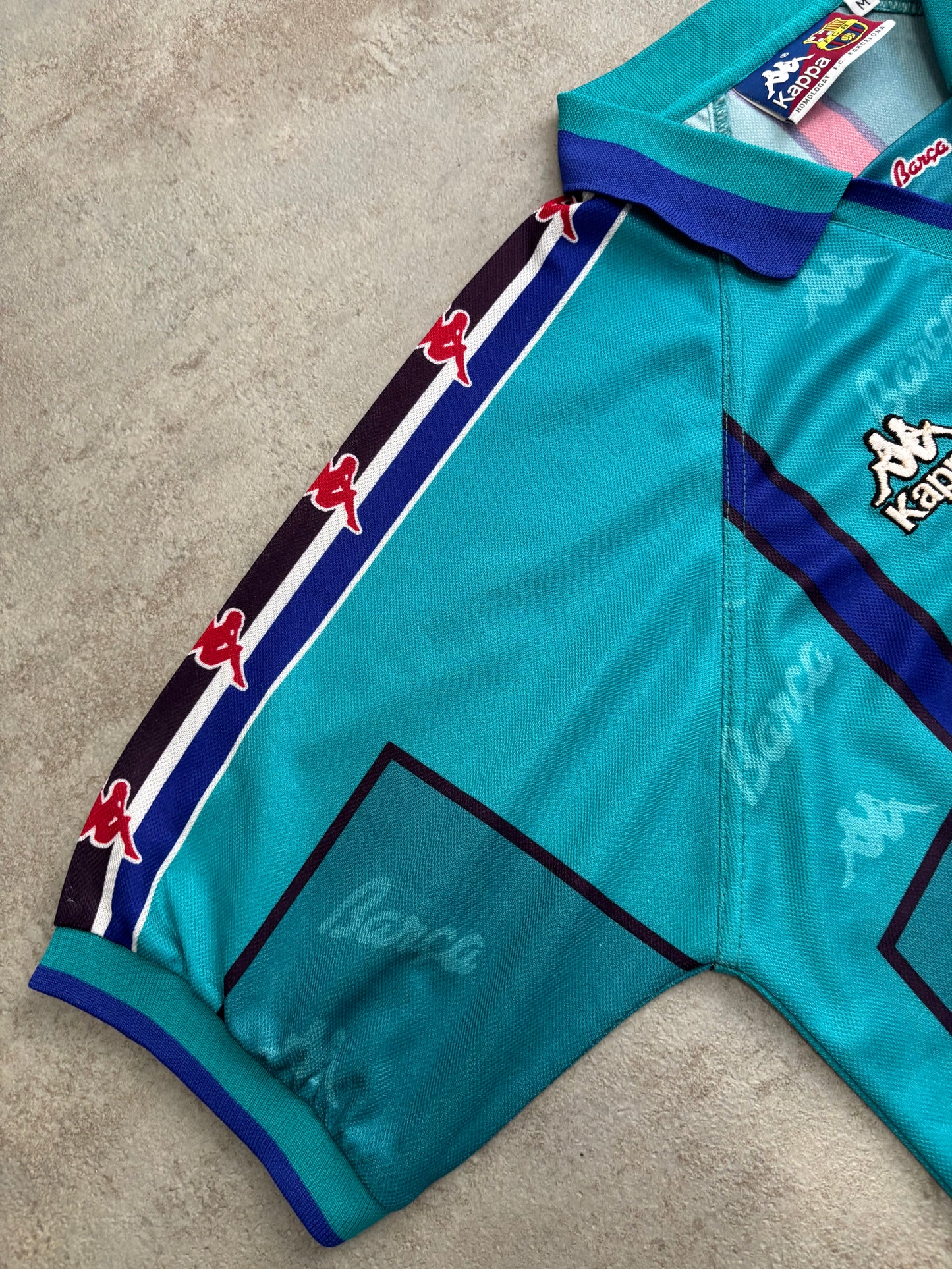 Camiseta Visitante Kappa F.C Barcelona 1995/96 Vintage - M