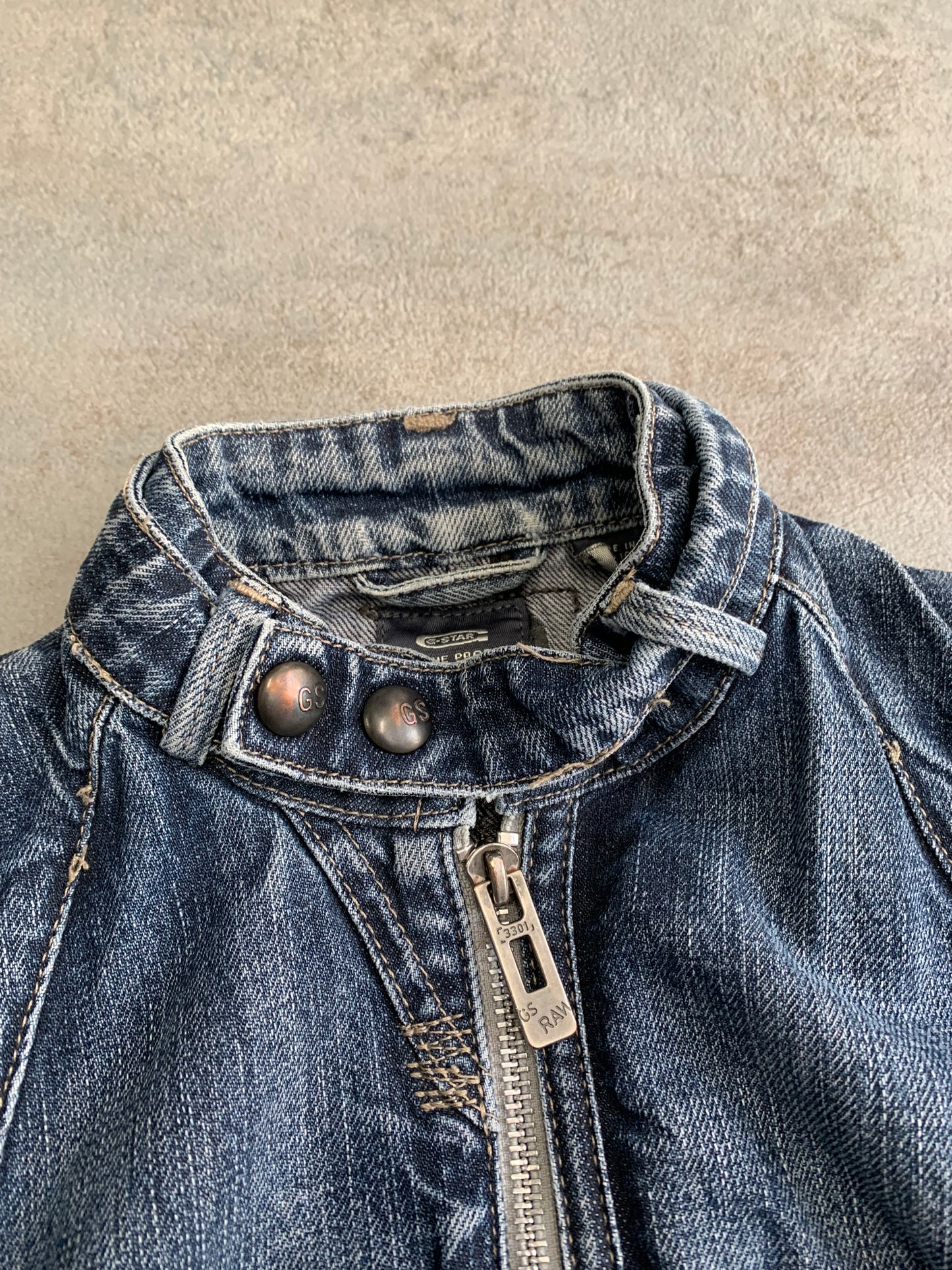 Chaqueta Vaquera Ajustada Vintage G-Star 00’s - S