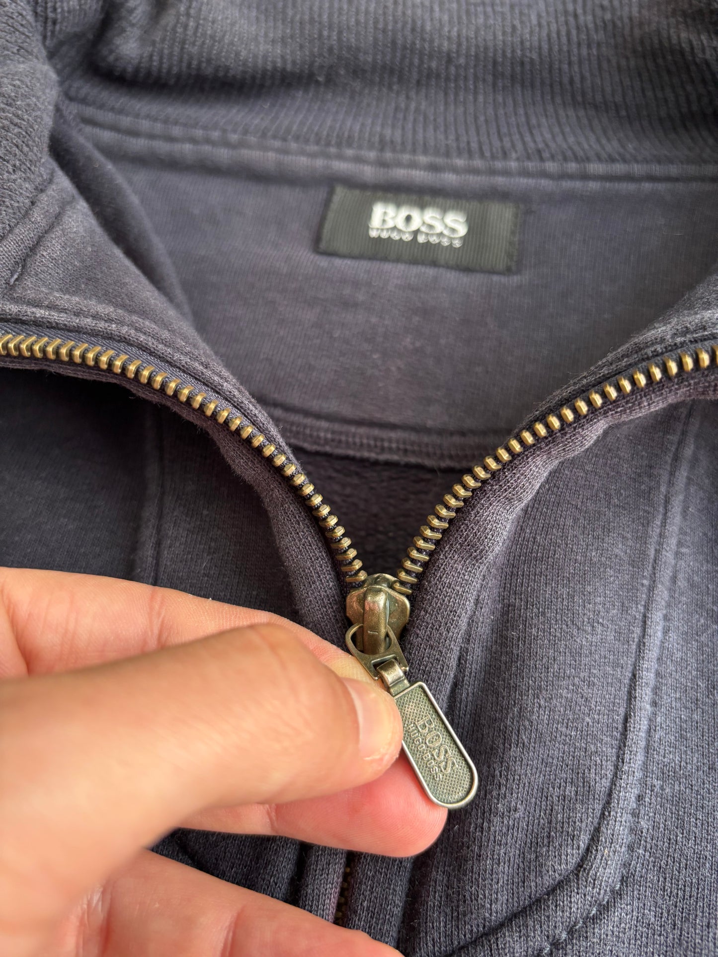 Half Zip Hugo Boss Spence 90s Vintage - XL