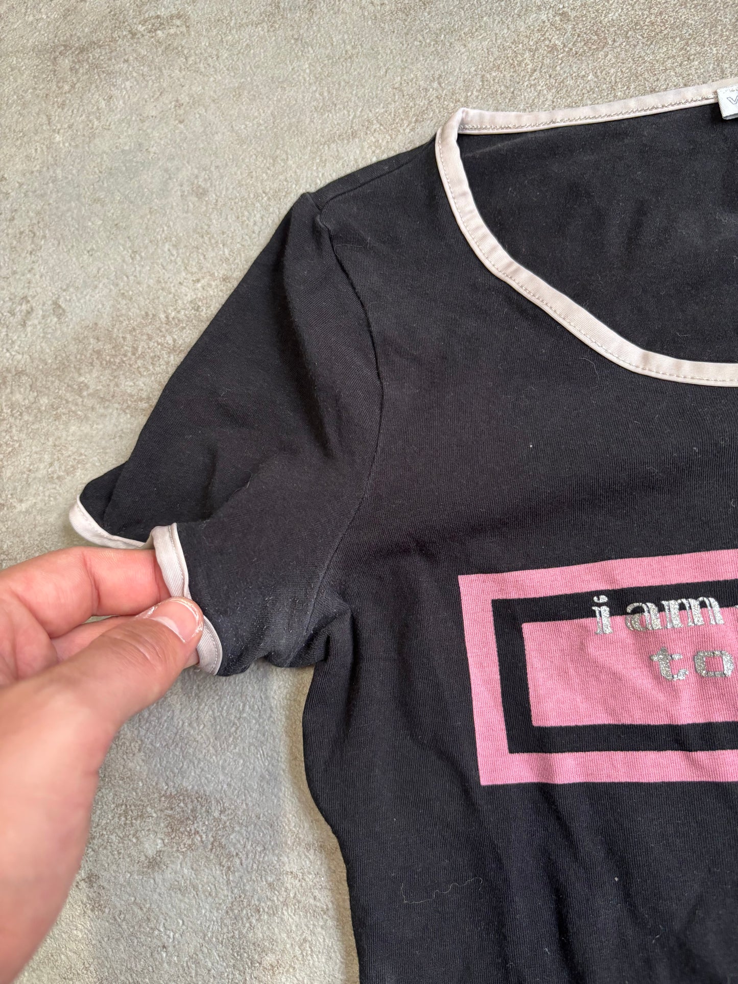 Camiseta Top Versace 00s Vintage - S