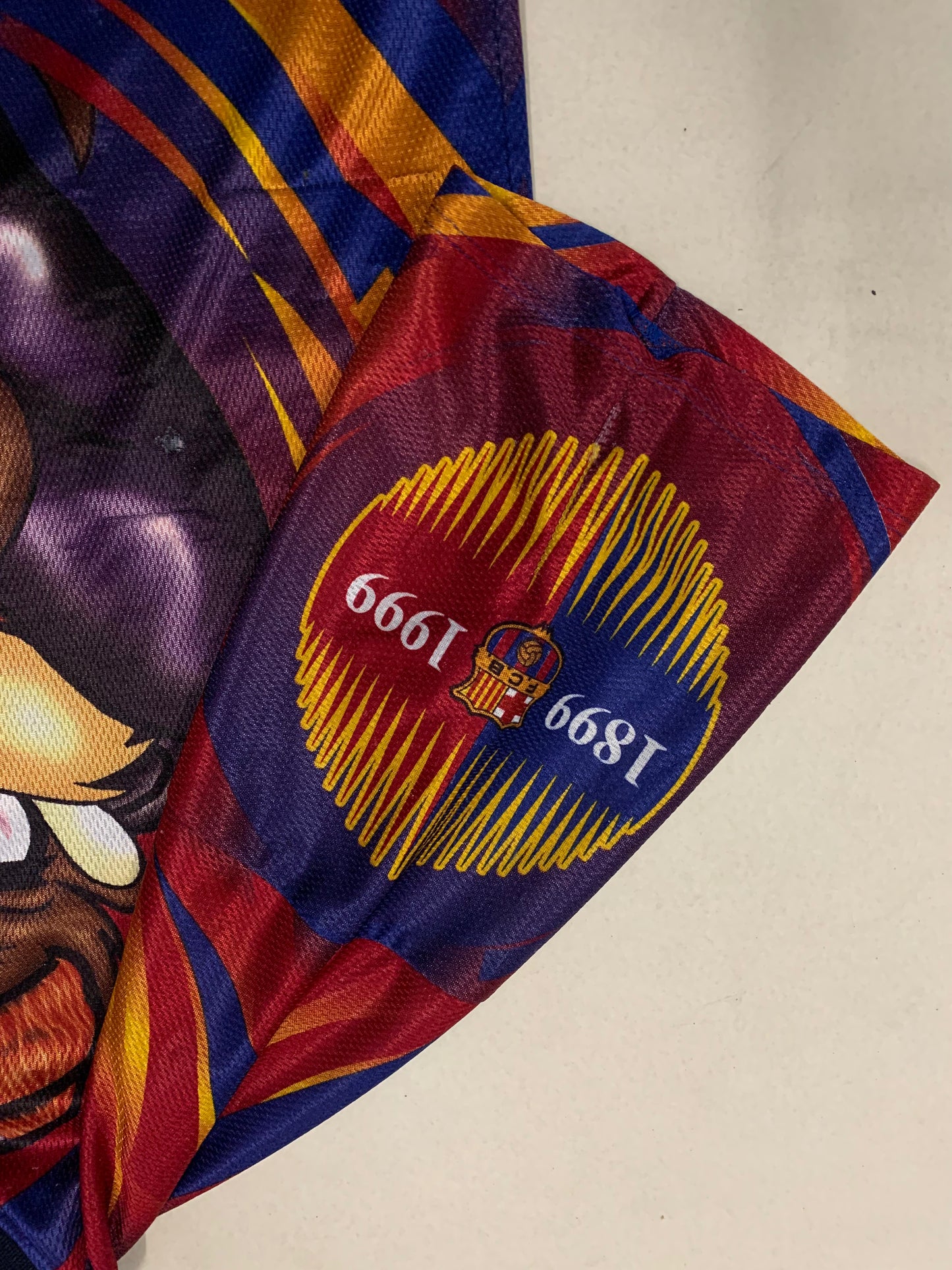 Camiseta Vintage Barça 1999 Looney Tunes Special Edition Kit - L