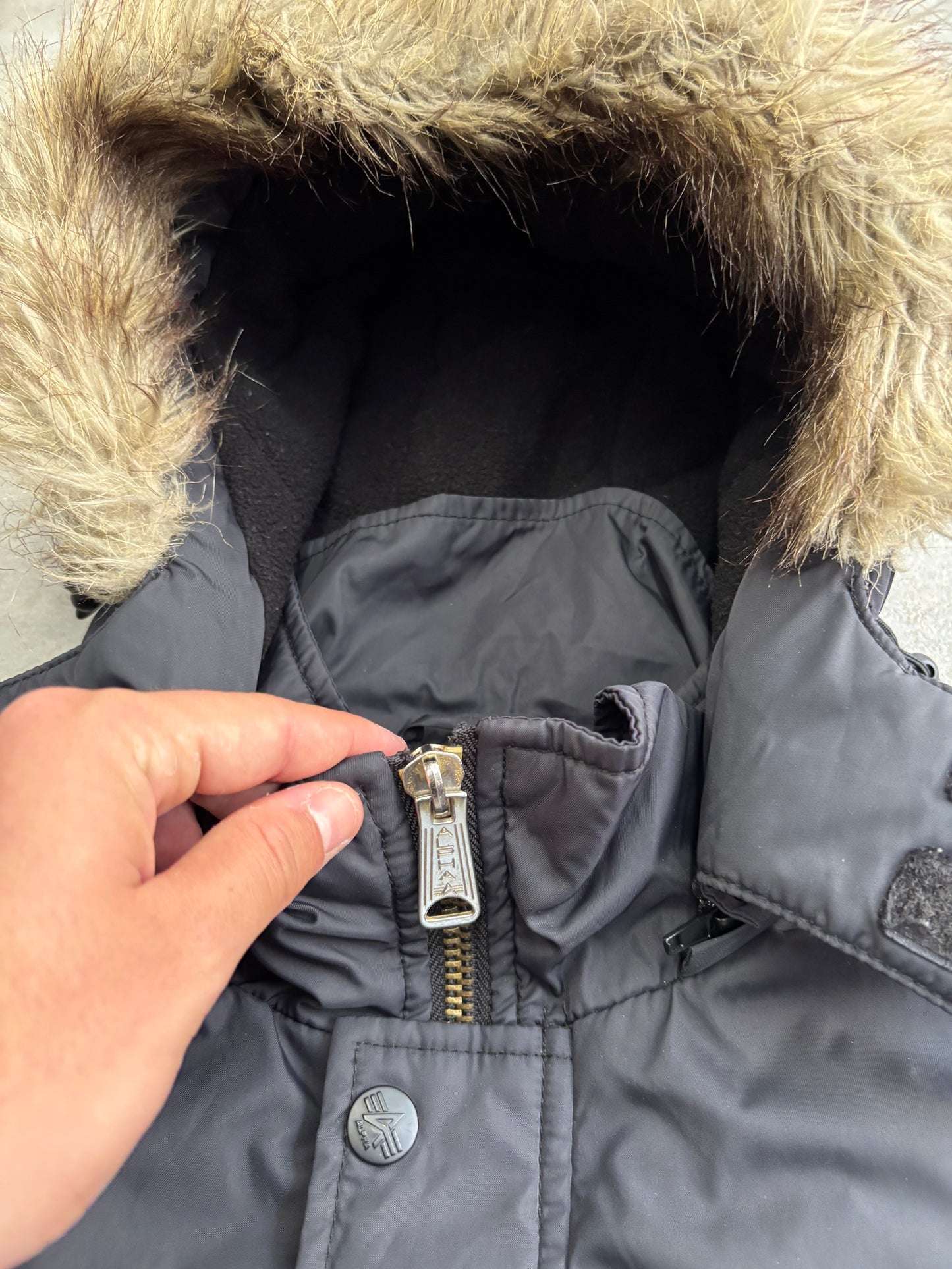 Chaqueta ‘Fur’ Bomber Alpha Industries - XL
