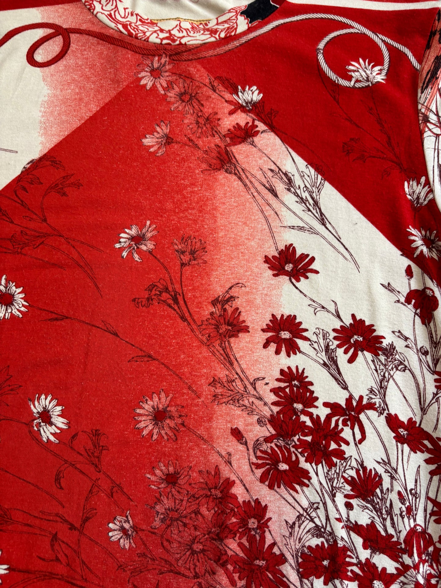 Camiseta ‘Full Print’ Jean Paul Gaultier 90s Vintage - M