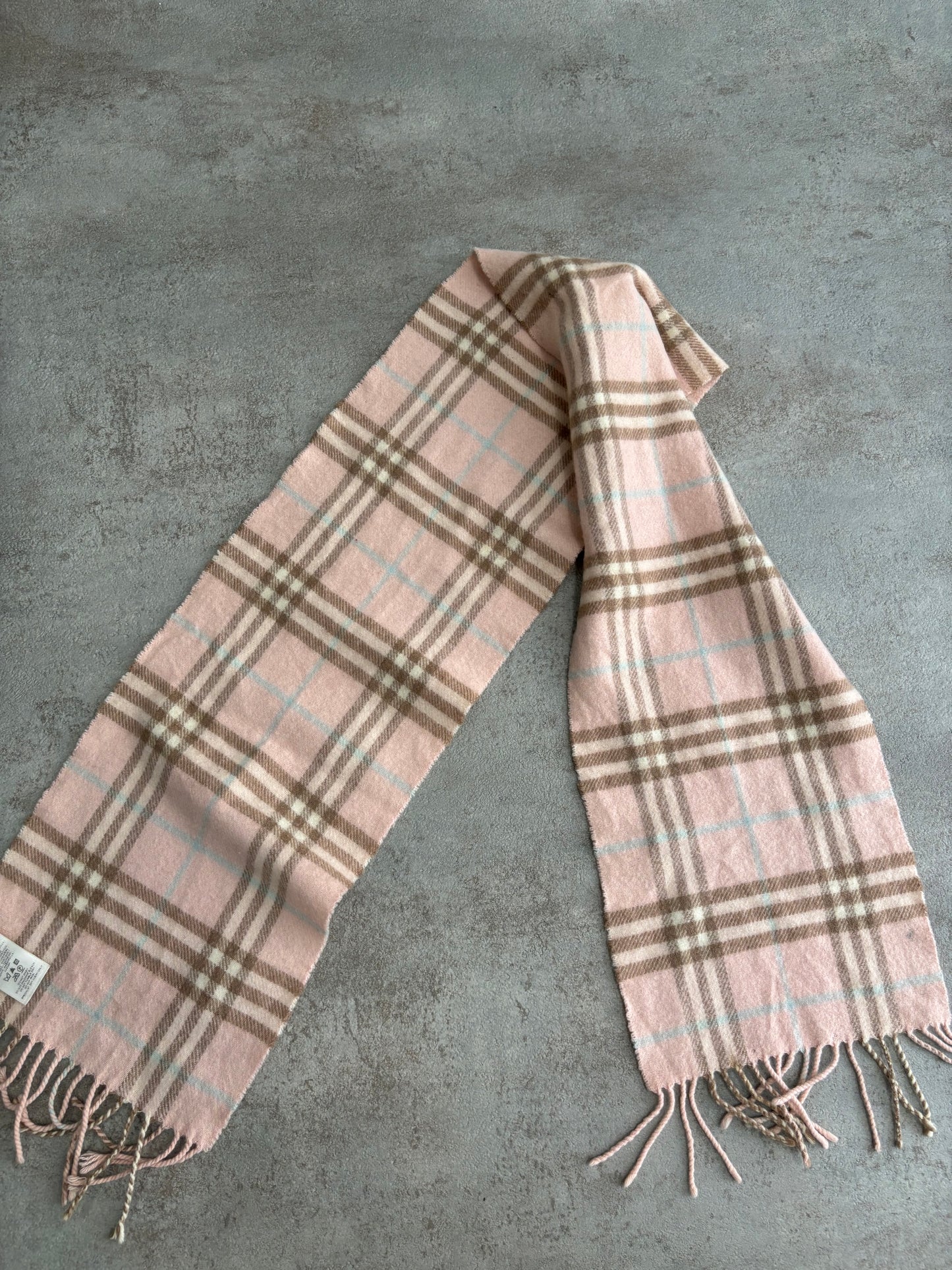 Bufanda Burberry 00s Vintage