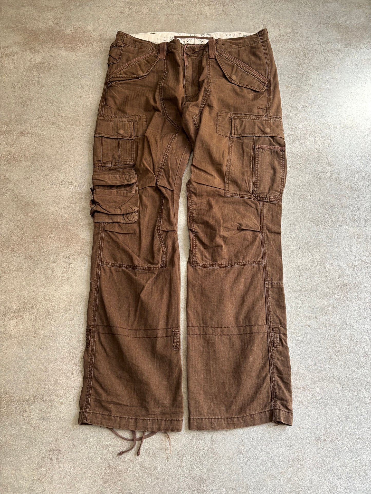 Pantalones Cargo Ralph Lauren 00s Vintage - XL