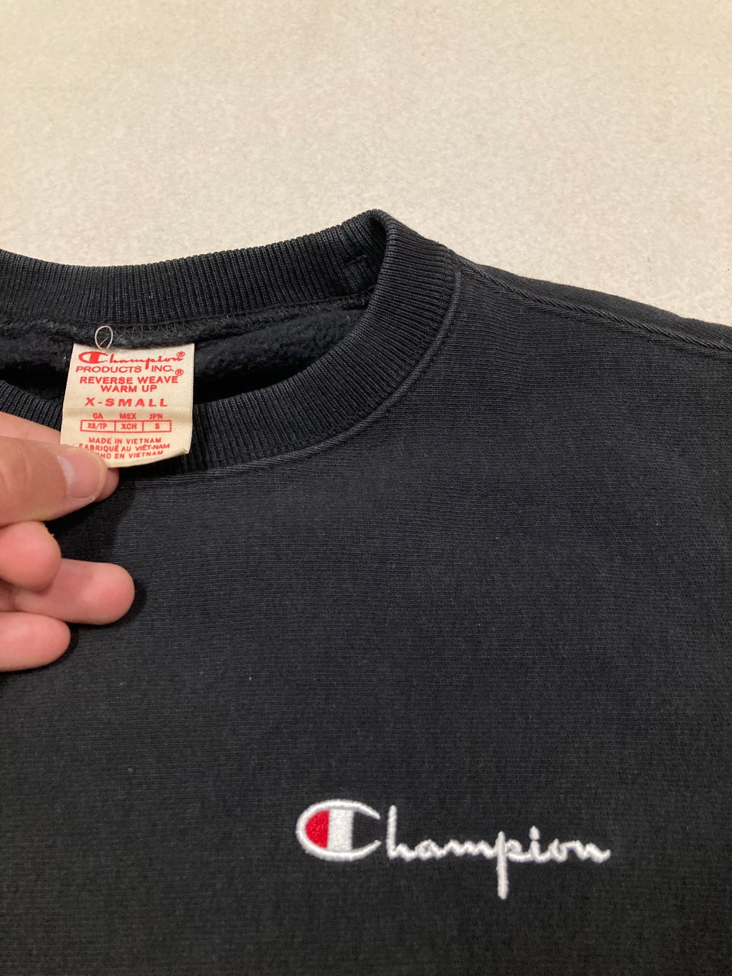 Sudadera Champion Reverse Weave 80s Vintage - XS