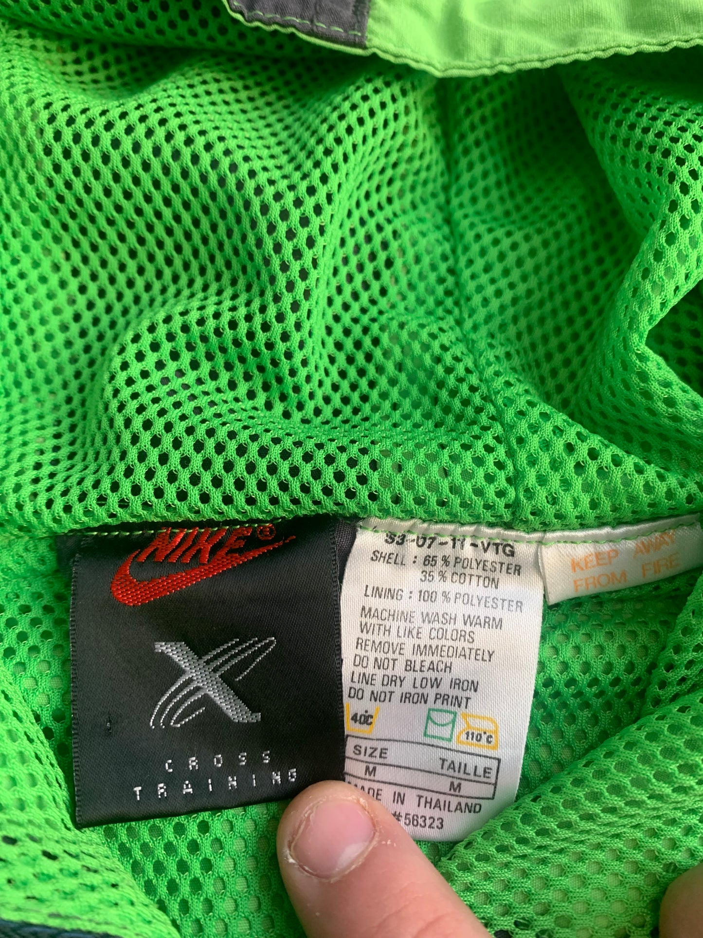 Chaqueta Track Vintage Nike Training 90’s - L