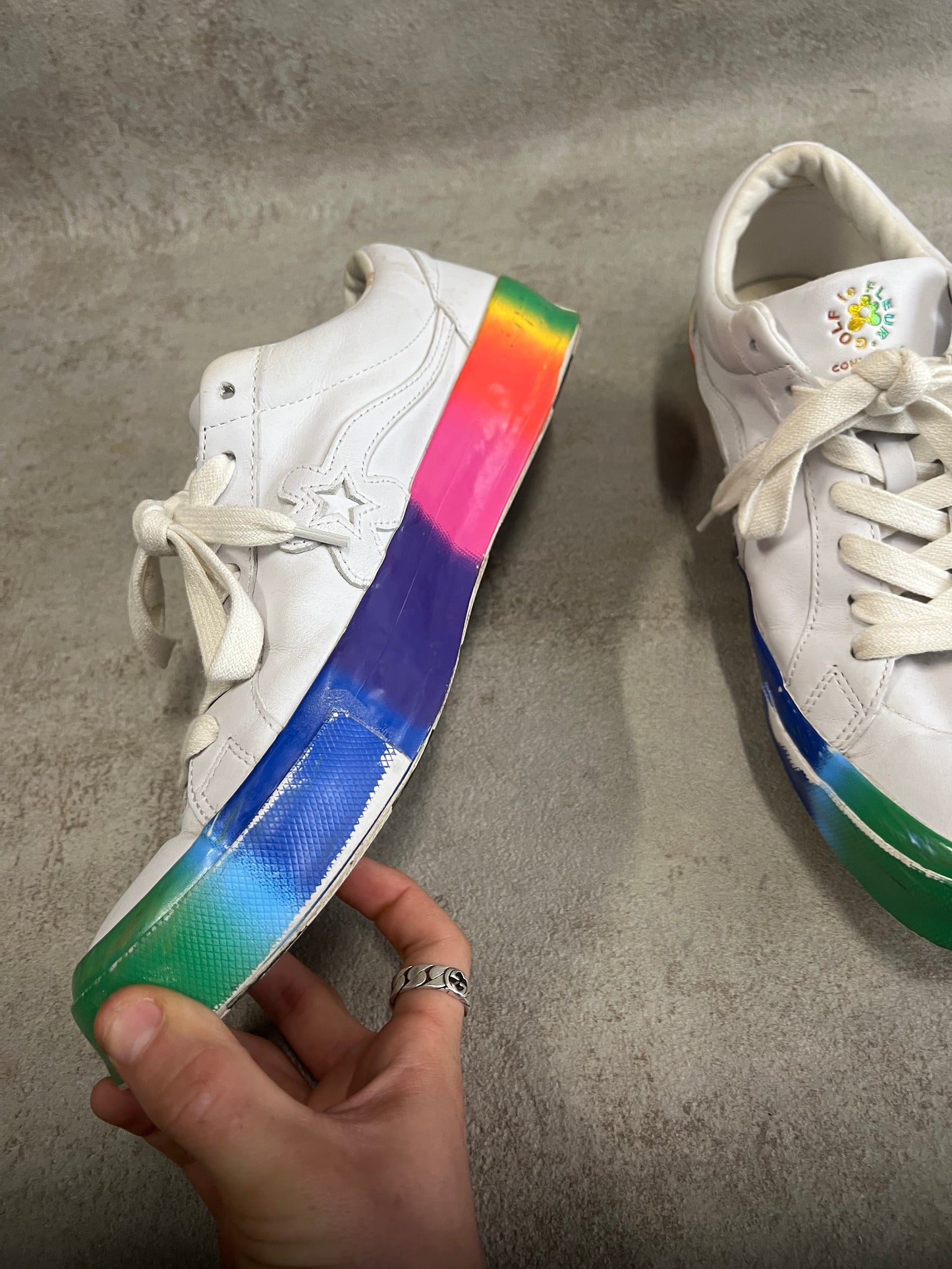 Zapatillas Vintage Converse Golf Le Fleur ‘Rainbow’ - 45