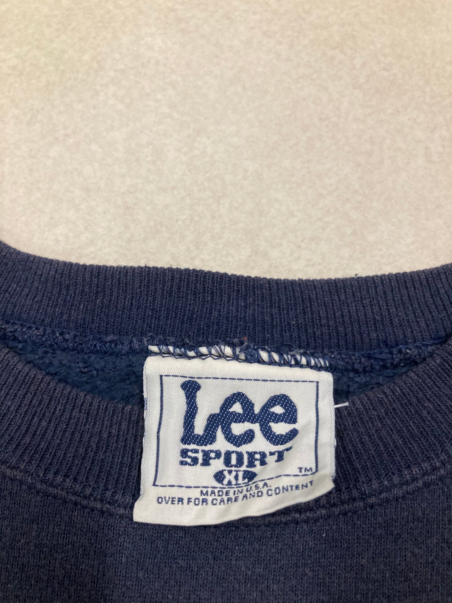 Sudadera Lee Sport Nutmeg Miles ‘Indian Pacers’ Made in USA - M