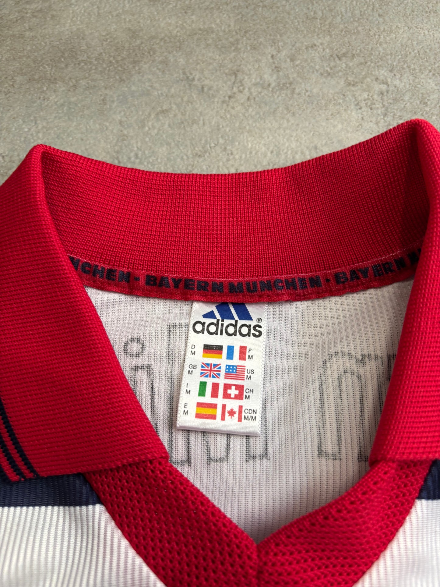 Camiseta Visitante Adidas Bayern München ‘Matthäus 10’ 1998/00 Vintage - M