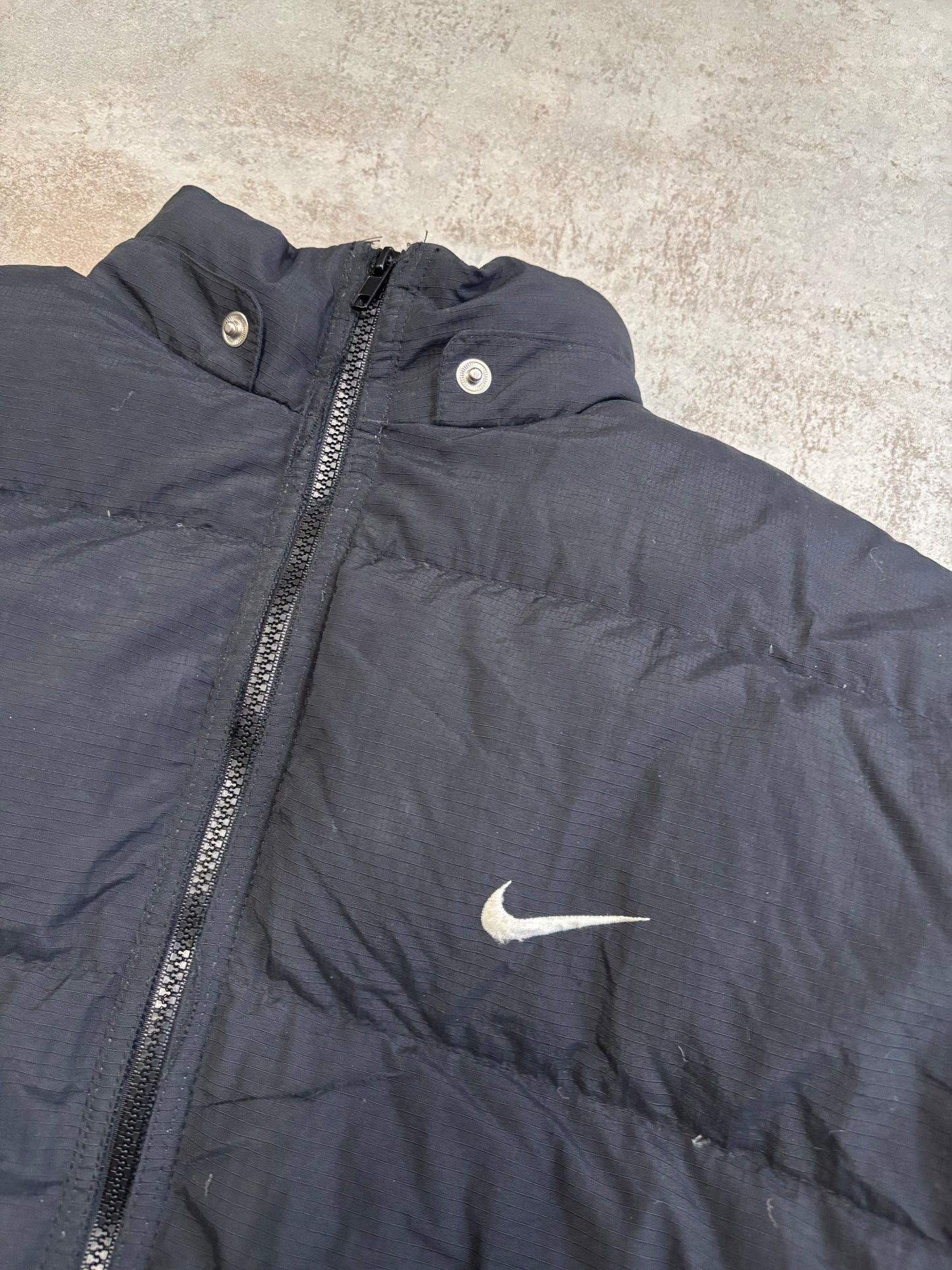Chaqueta Acolchada Nike ‘Big Logo’ 90s Vintage - L