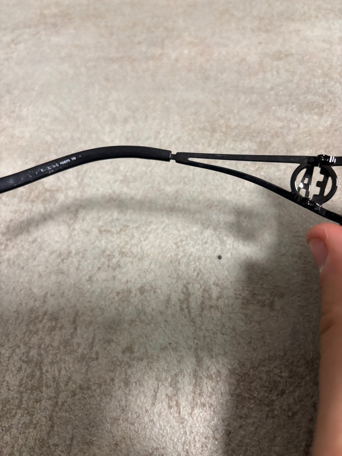 Gafas Metálicas Emporio Armani 00s Vintage