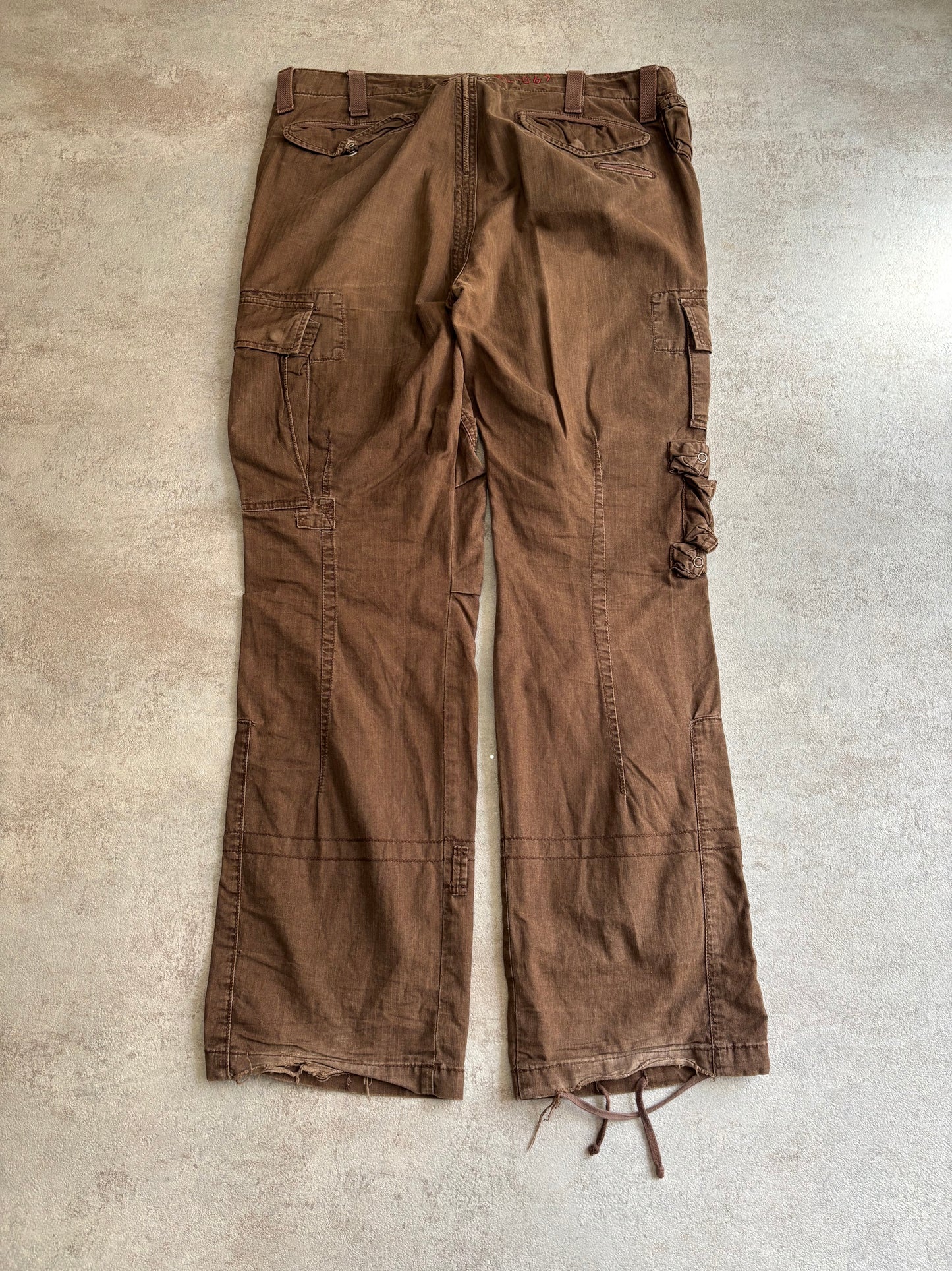 Pantalones Cargo Ralph Lauren 00s Vintage - XL