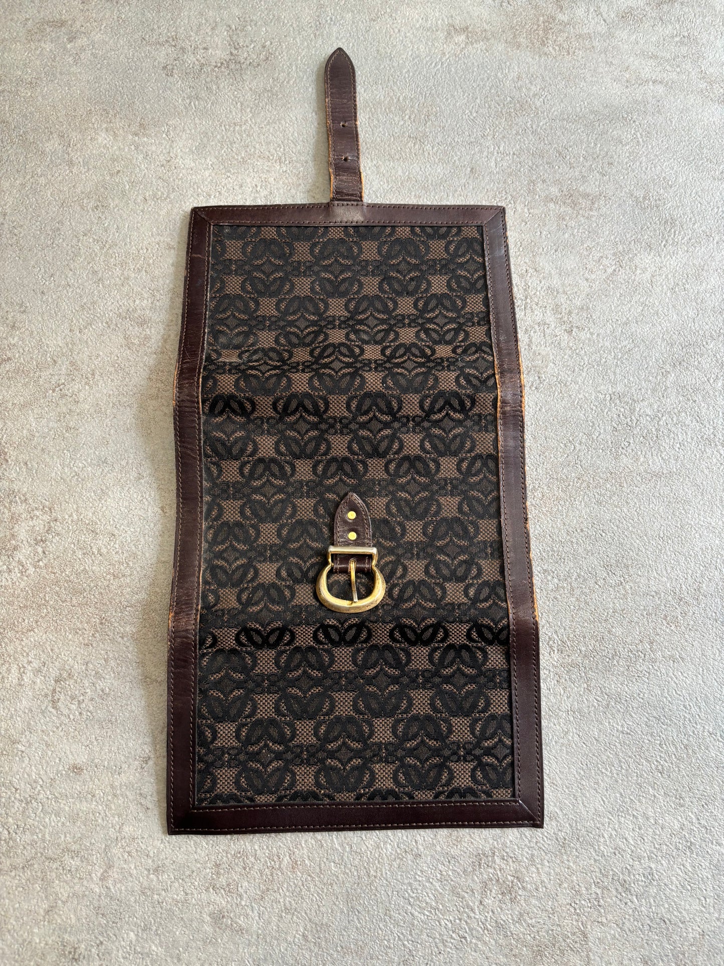 Cartera ‘Monogram’ Loewe 00s Vintage