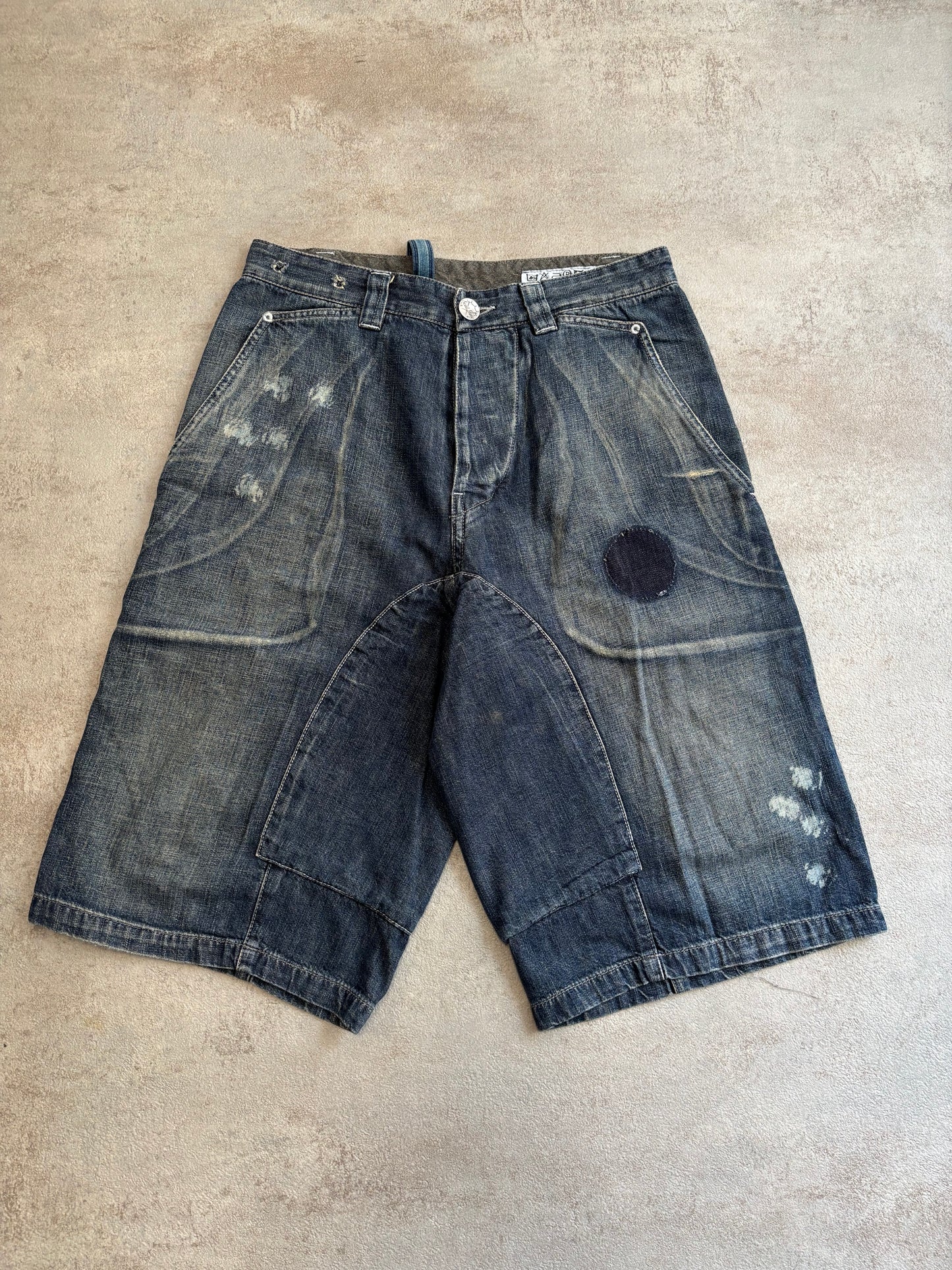 Shorts Asimétricos Seal Kay Vintage - S