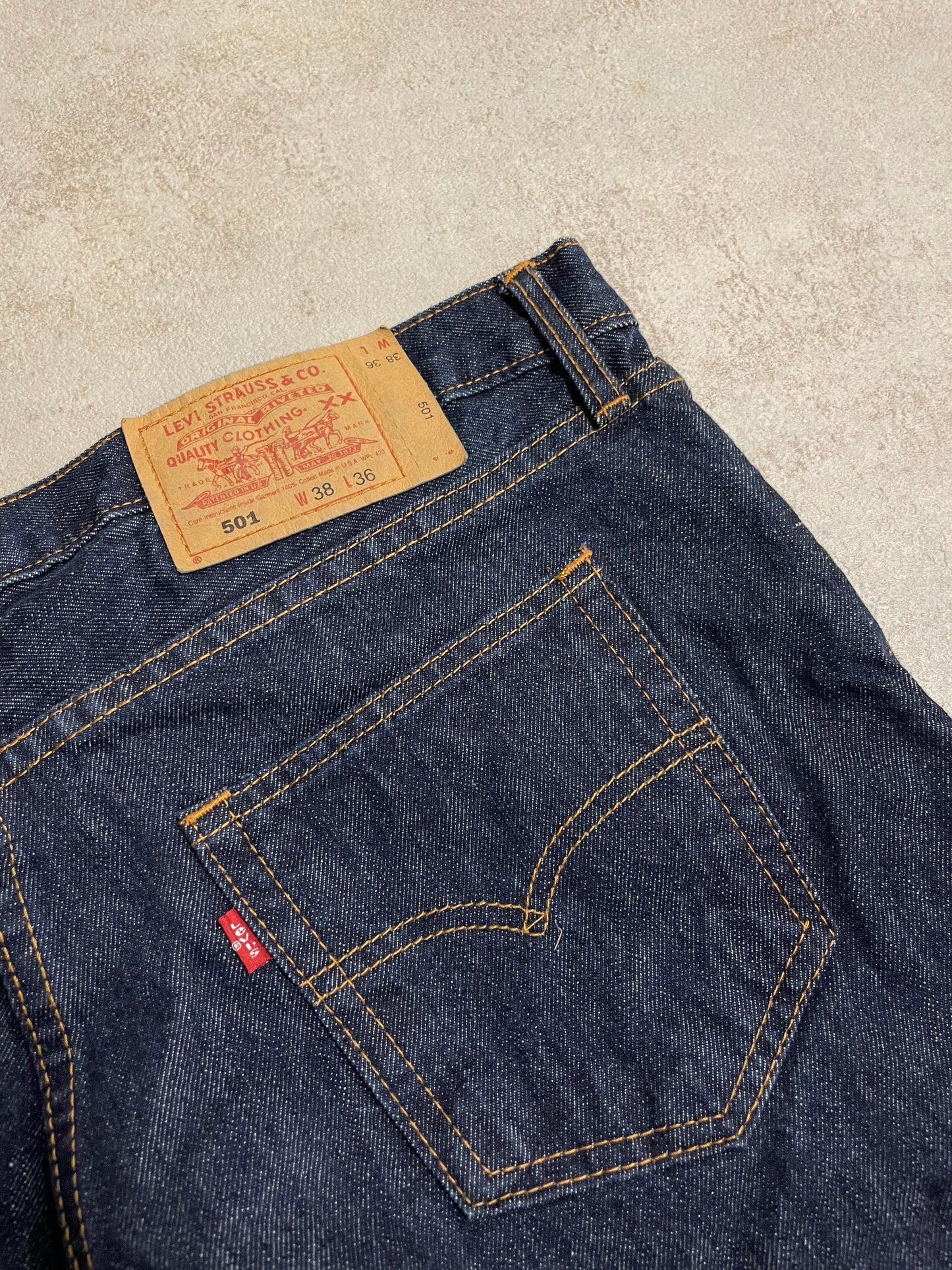Pantalones Levi’s Índigo 00s Vintage - L