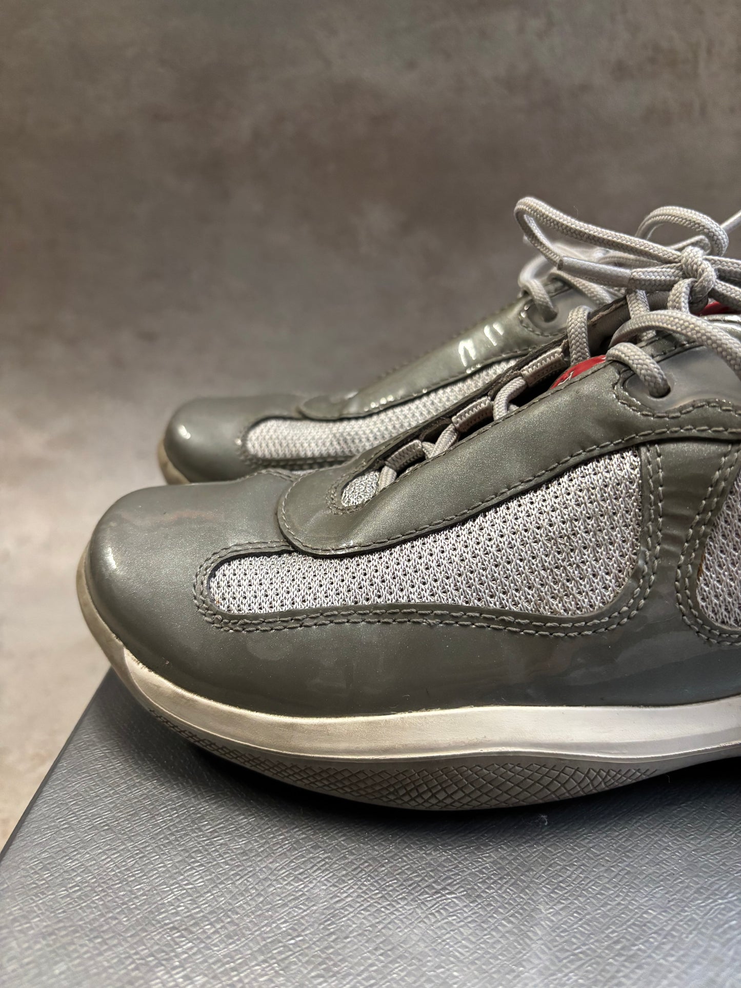 Zapatillas Charol Prada America’s Cup 00s Vintage + OG Case - 37,5