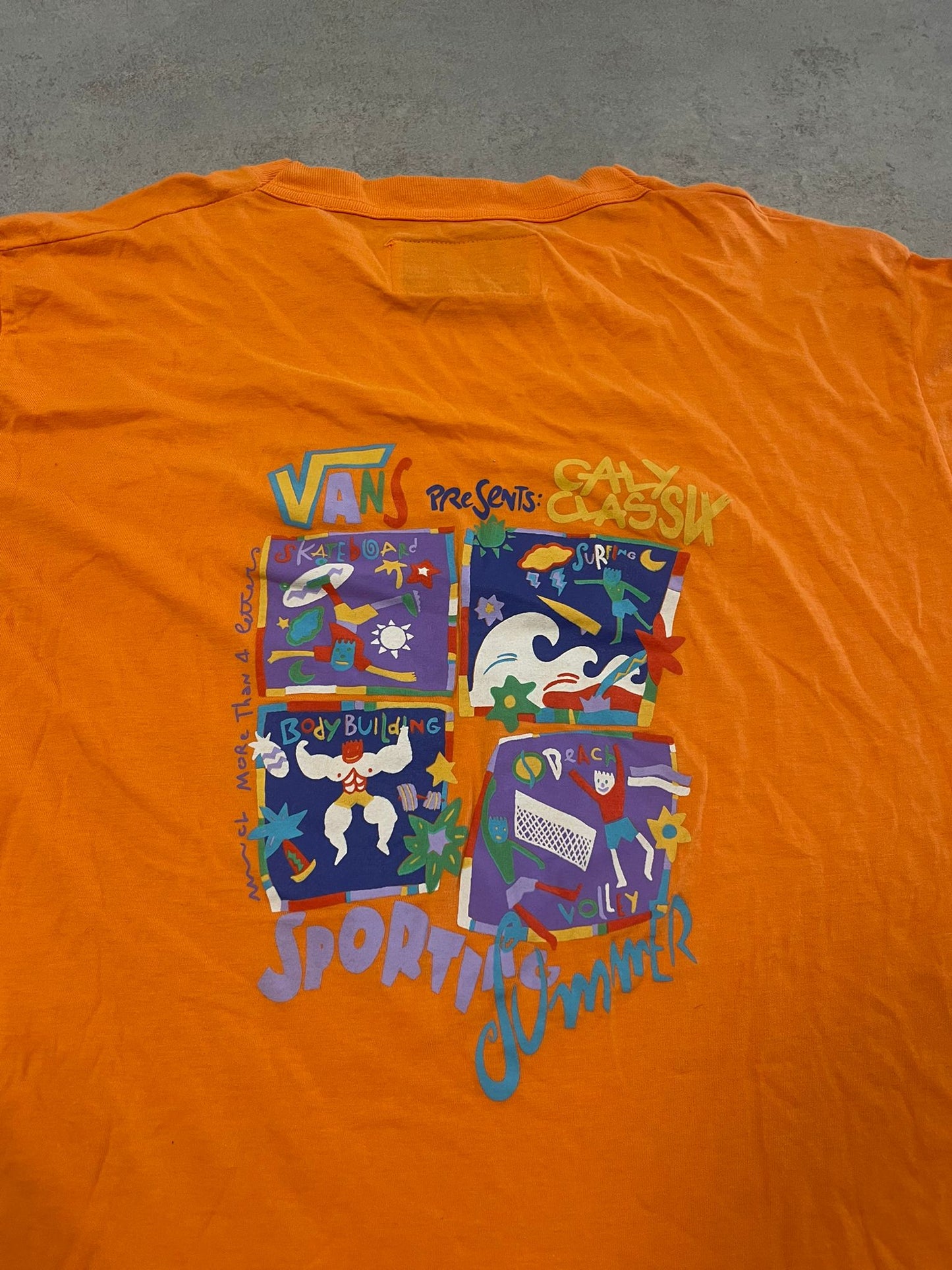 Camiseta Gráfica Vans 90s Vintage - L
