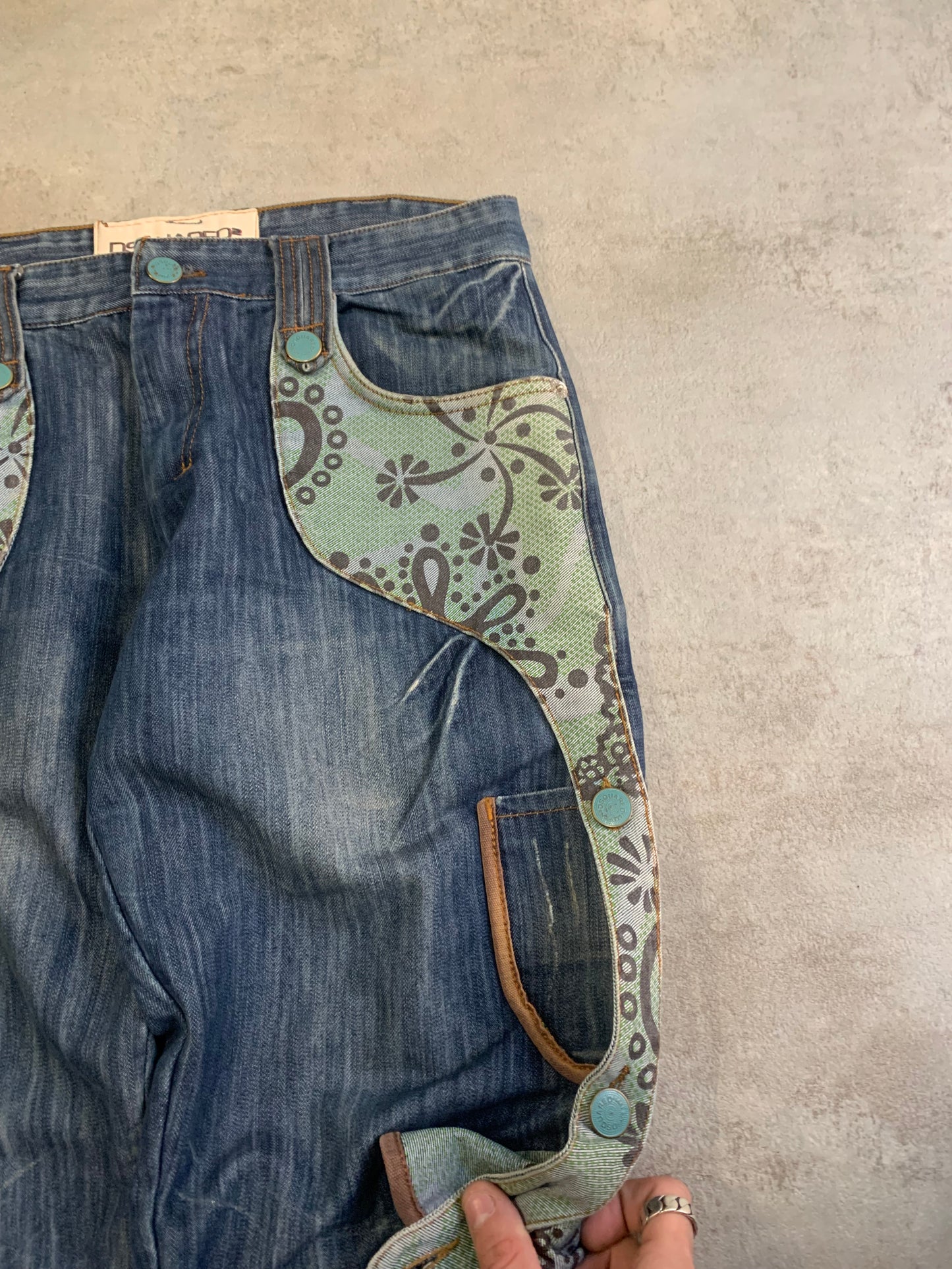 Pantalones Cargo Vintage Dsquared2 Archive 00’s - M