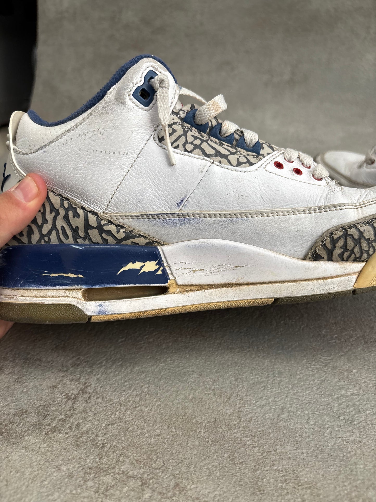 Zapatillas Jordan 3 Retro OG ‘True Blue 2016’ Made in Usa - 42,5