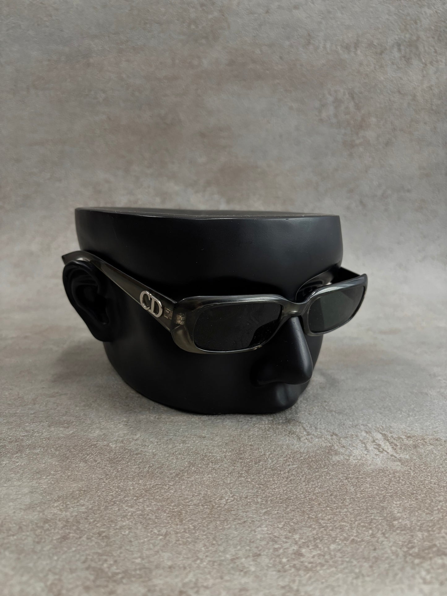 Gafas Rectangulares Brillantes Christian Dior 90s Vintage