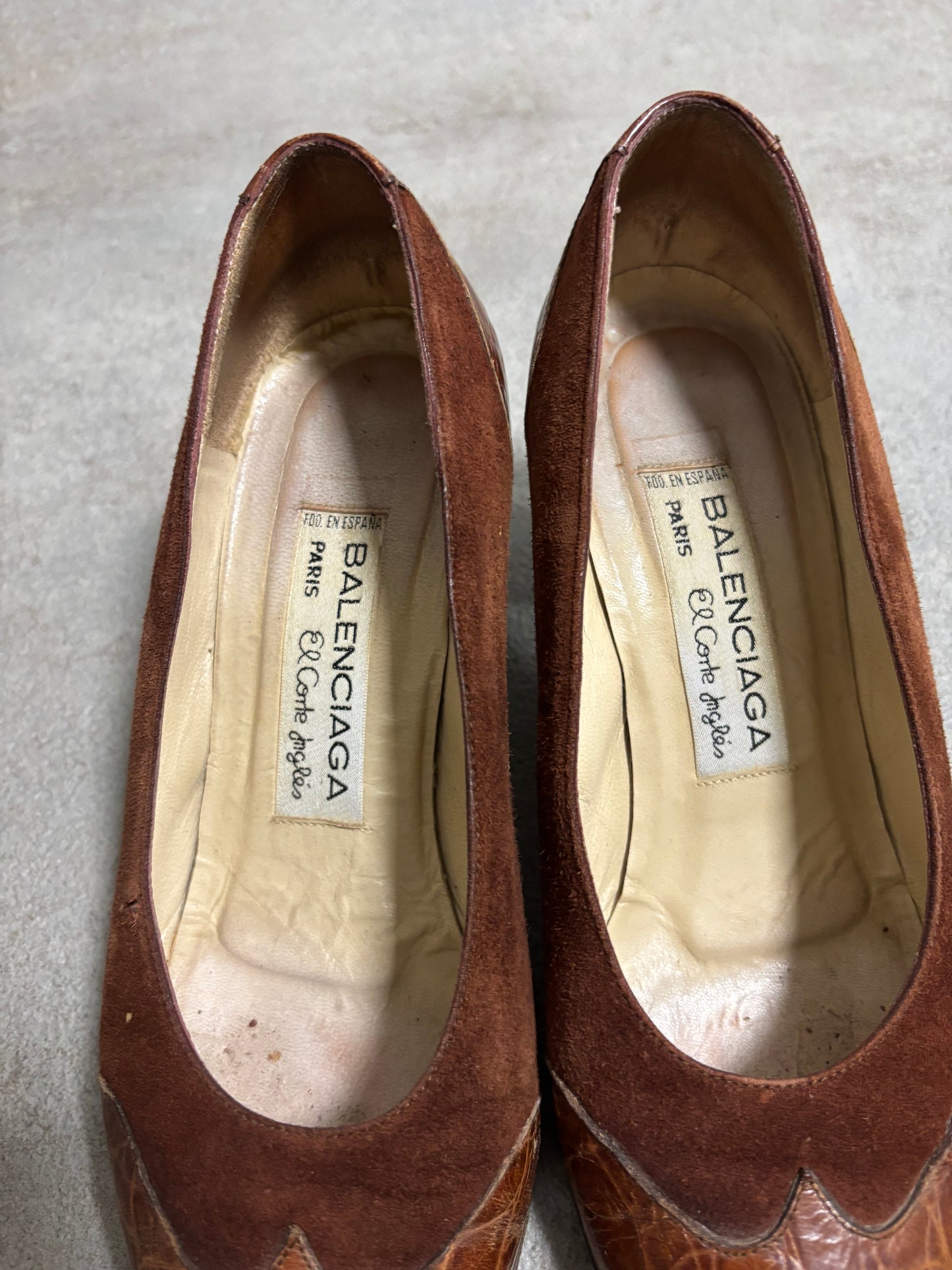 Tacones Balenciaga Cuero/Piel 00s Vintage - 36