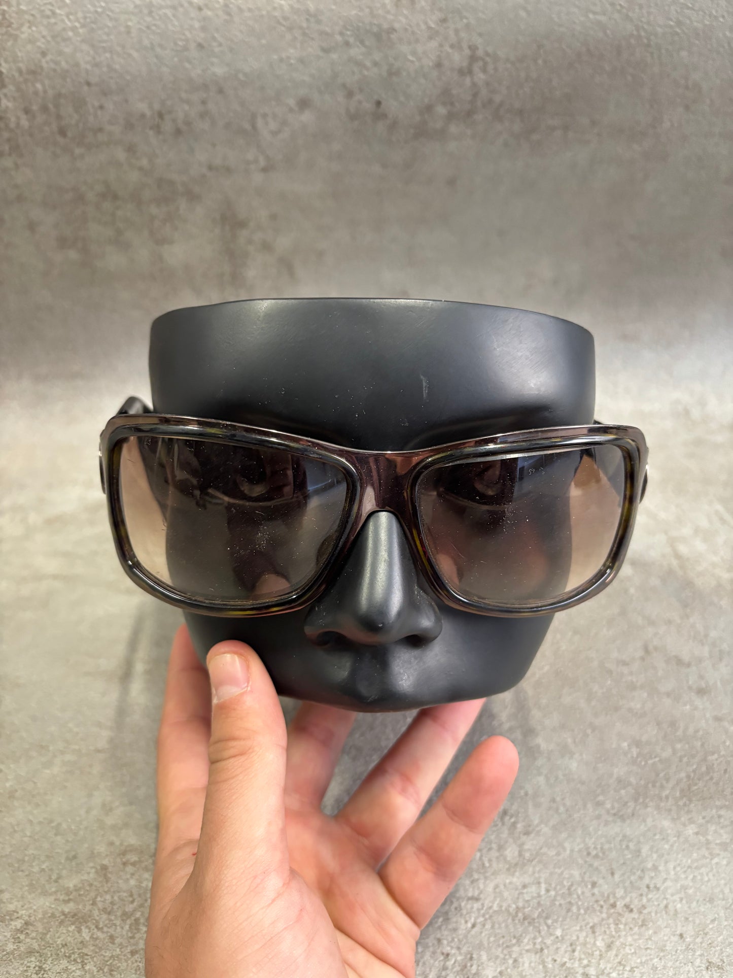 Gafas Gucci Tortoise ‘Metallic Big Logo’ 00s Vintage