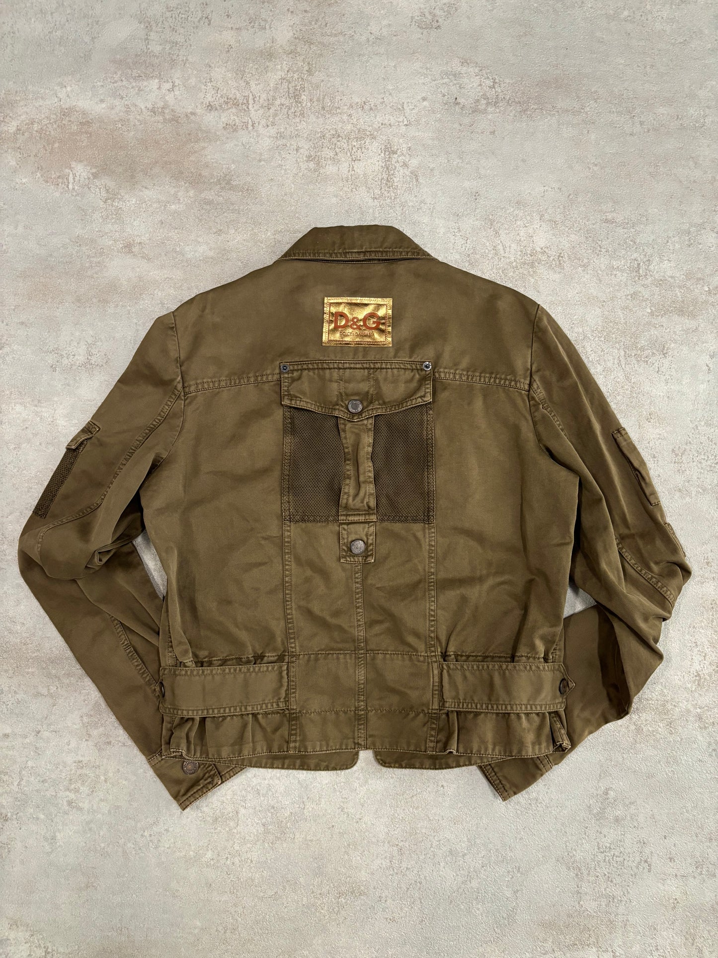 Chaqueta Cargo Dolce & Gabbana AW2003 Archive Vintage - M Woman