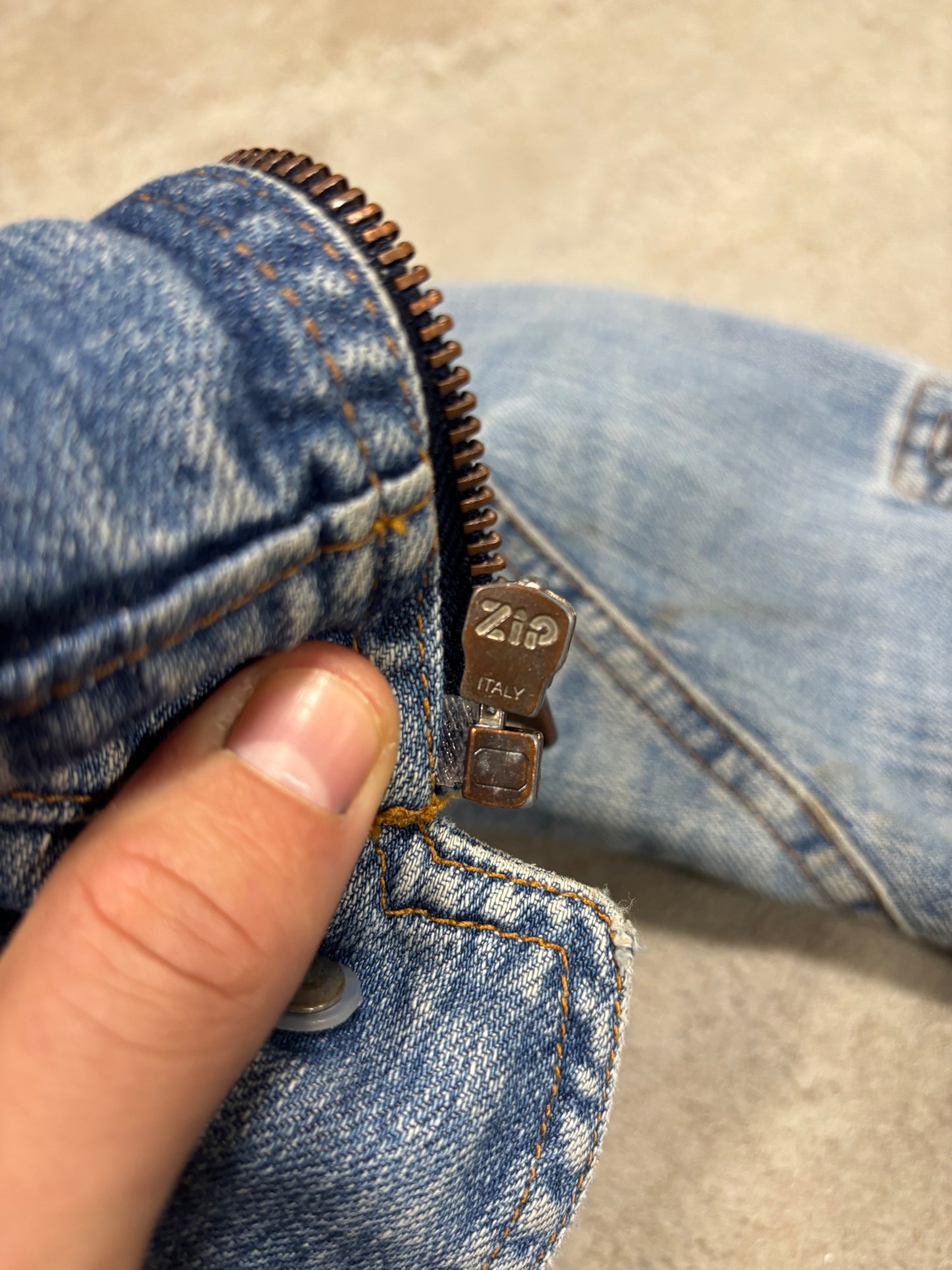 Chaqueta Modulable Vaquera Cargo Dolce & Gabbana 00s Vintage - S