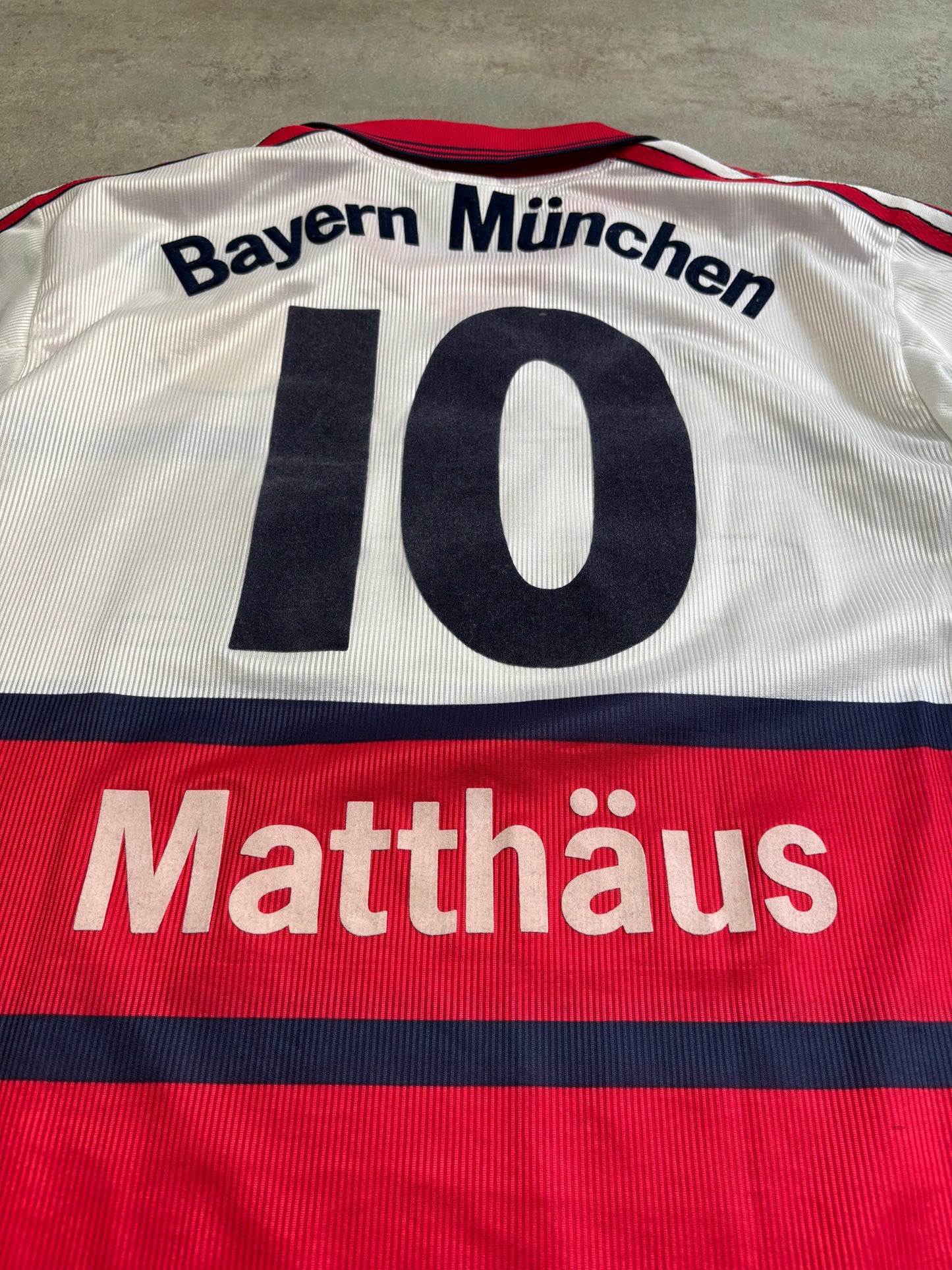 Camiseta Visitante Adidas Bayern München ‘Matthäus 10’ 1998/00 Vintage - M