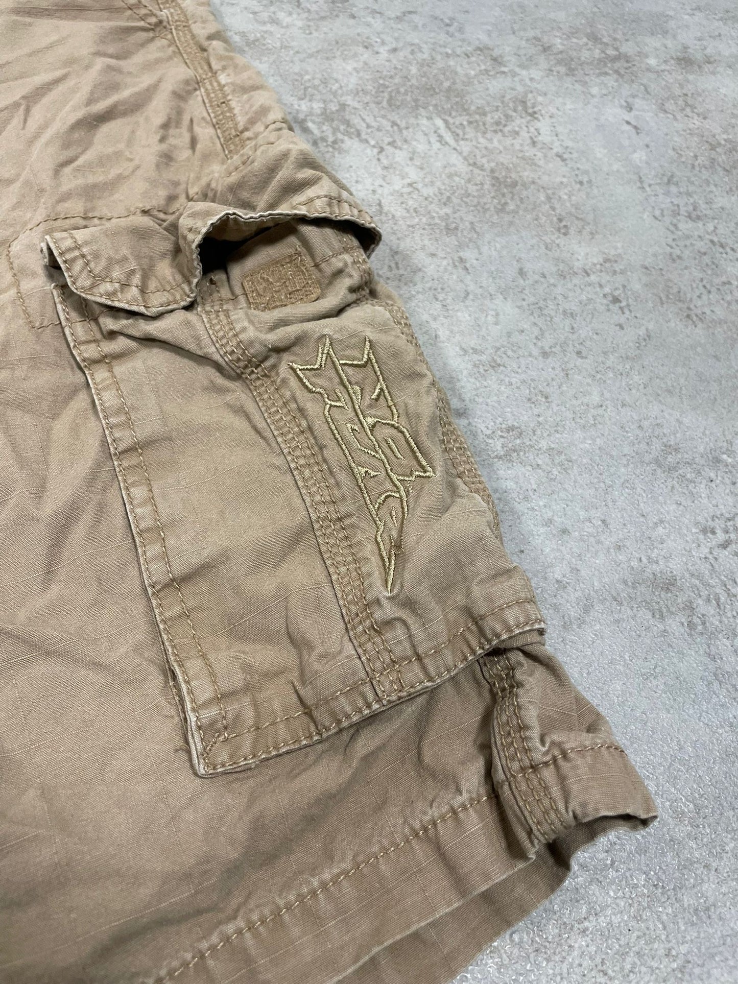 Shorts Cargo No Fear 00s Vintage - L
