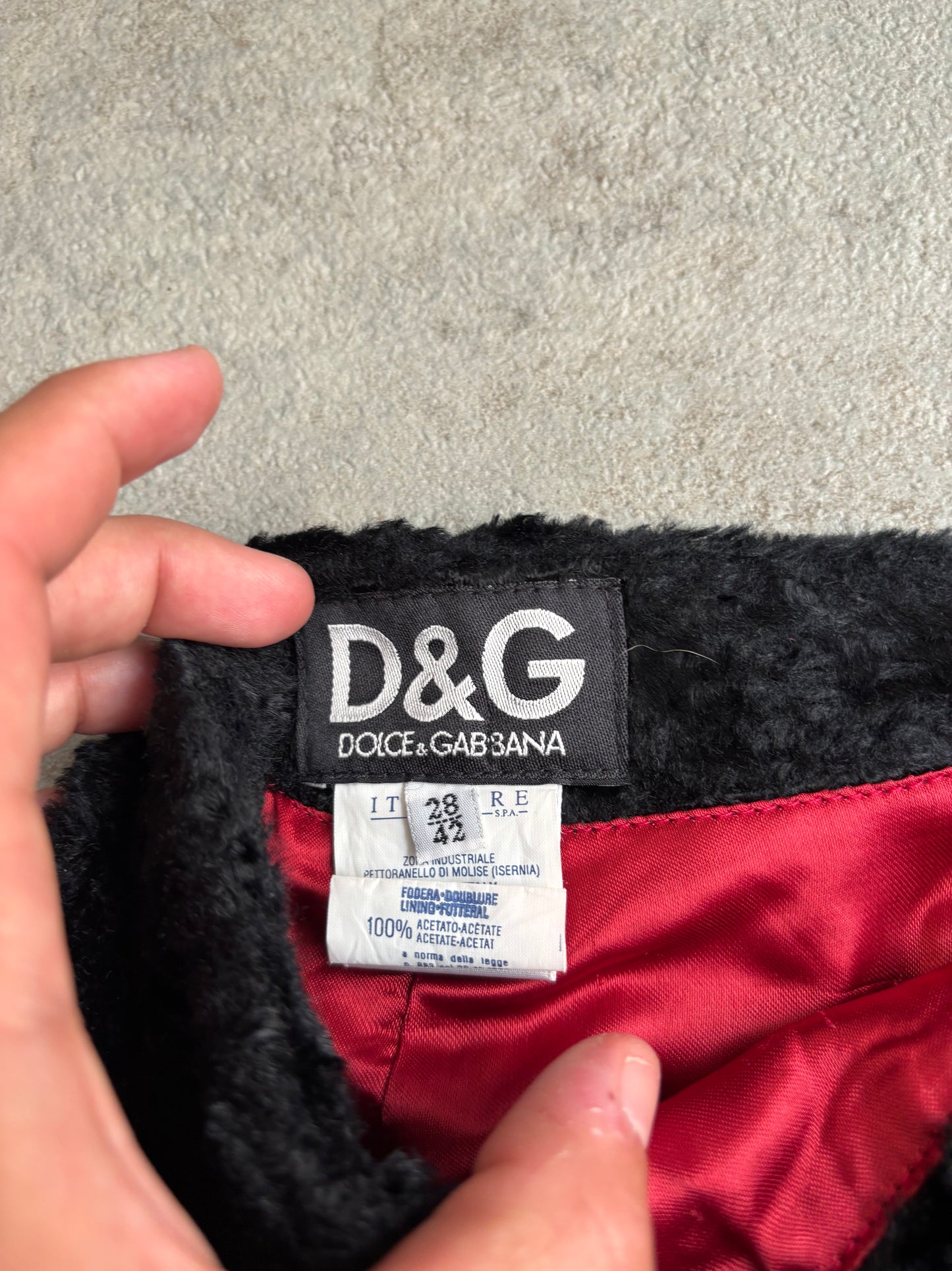Falda Pelo Dolce & Gabbana 00s Vintage - M