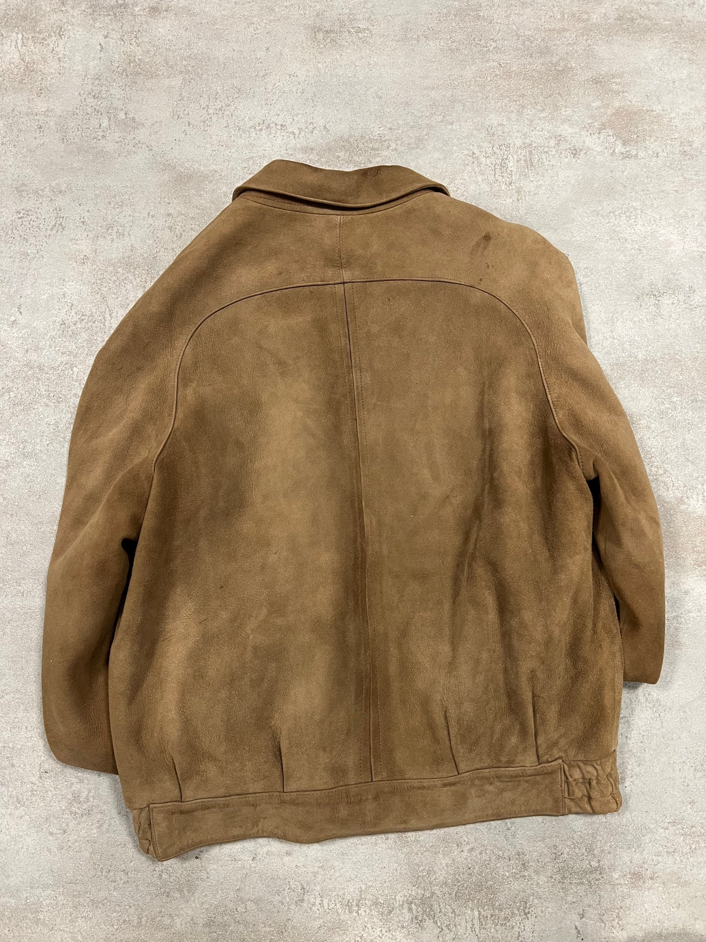 Chaqueta Vintage Cuero Ante 80’s - M