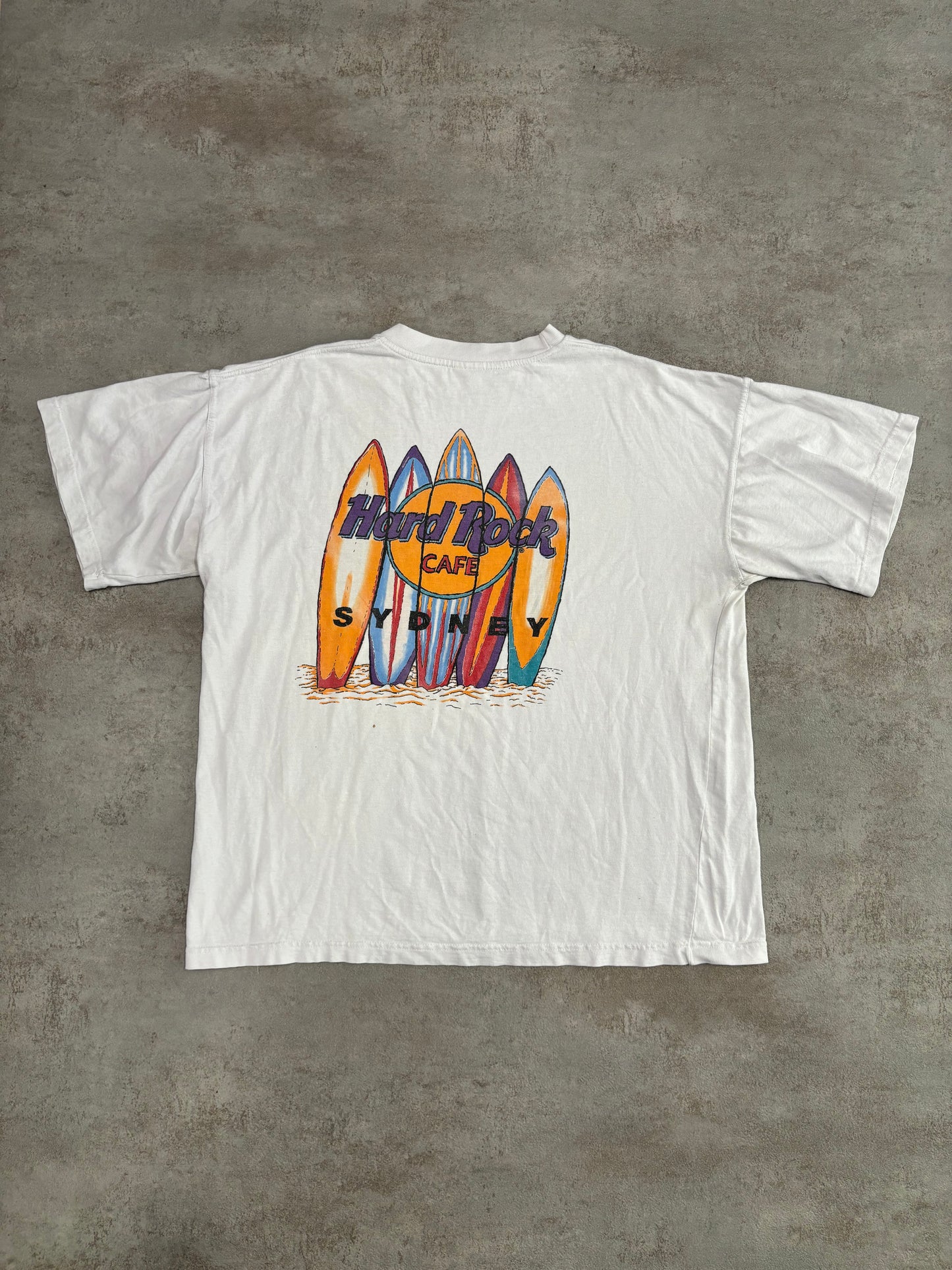 Camiseta Hard Rock Sidney 00s Vintage - XL