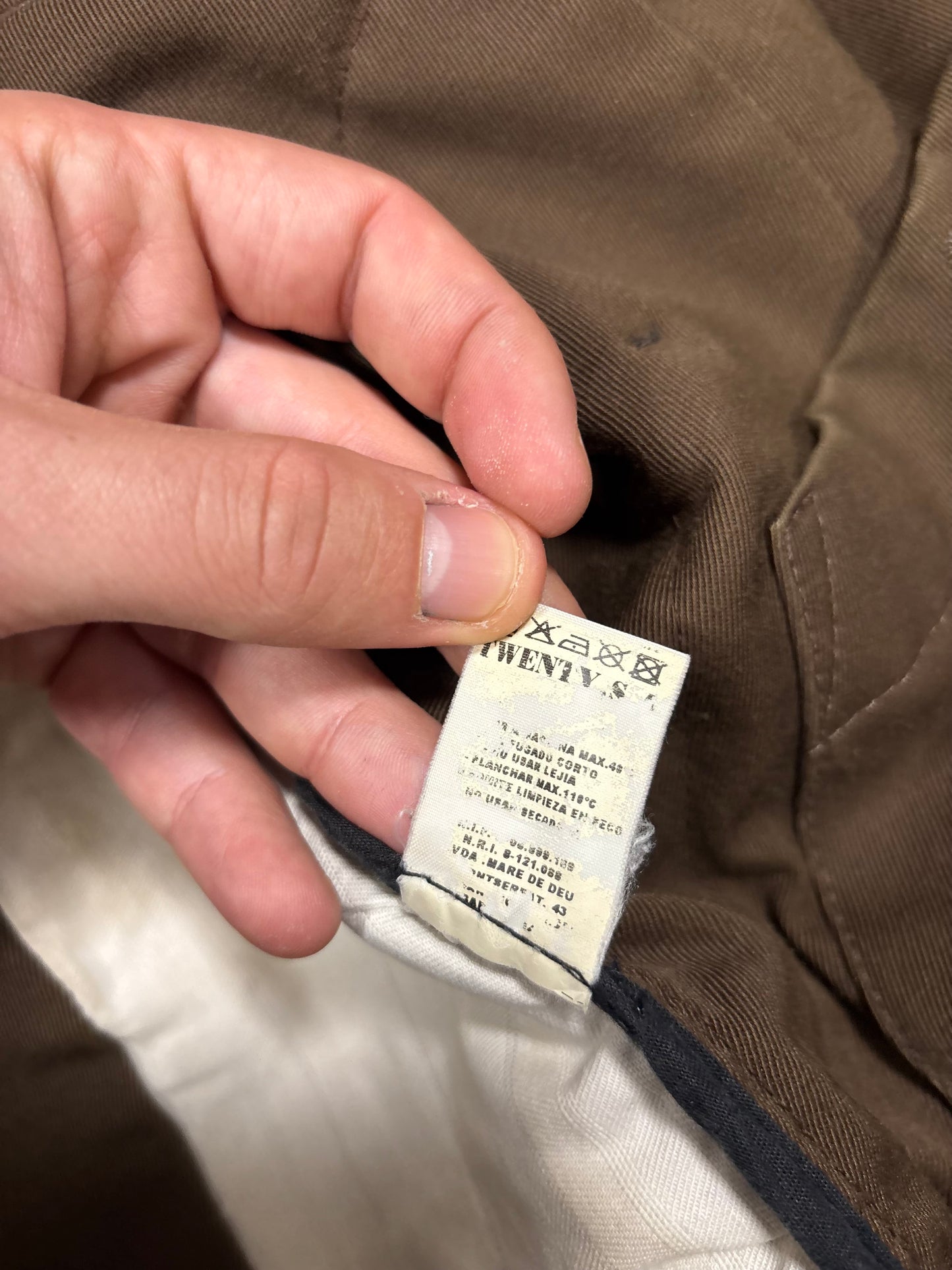 Chaqueta Cintas Elásticas Marithé + François Girbaud 00s Vintage - L